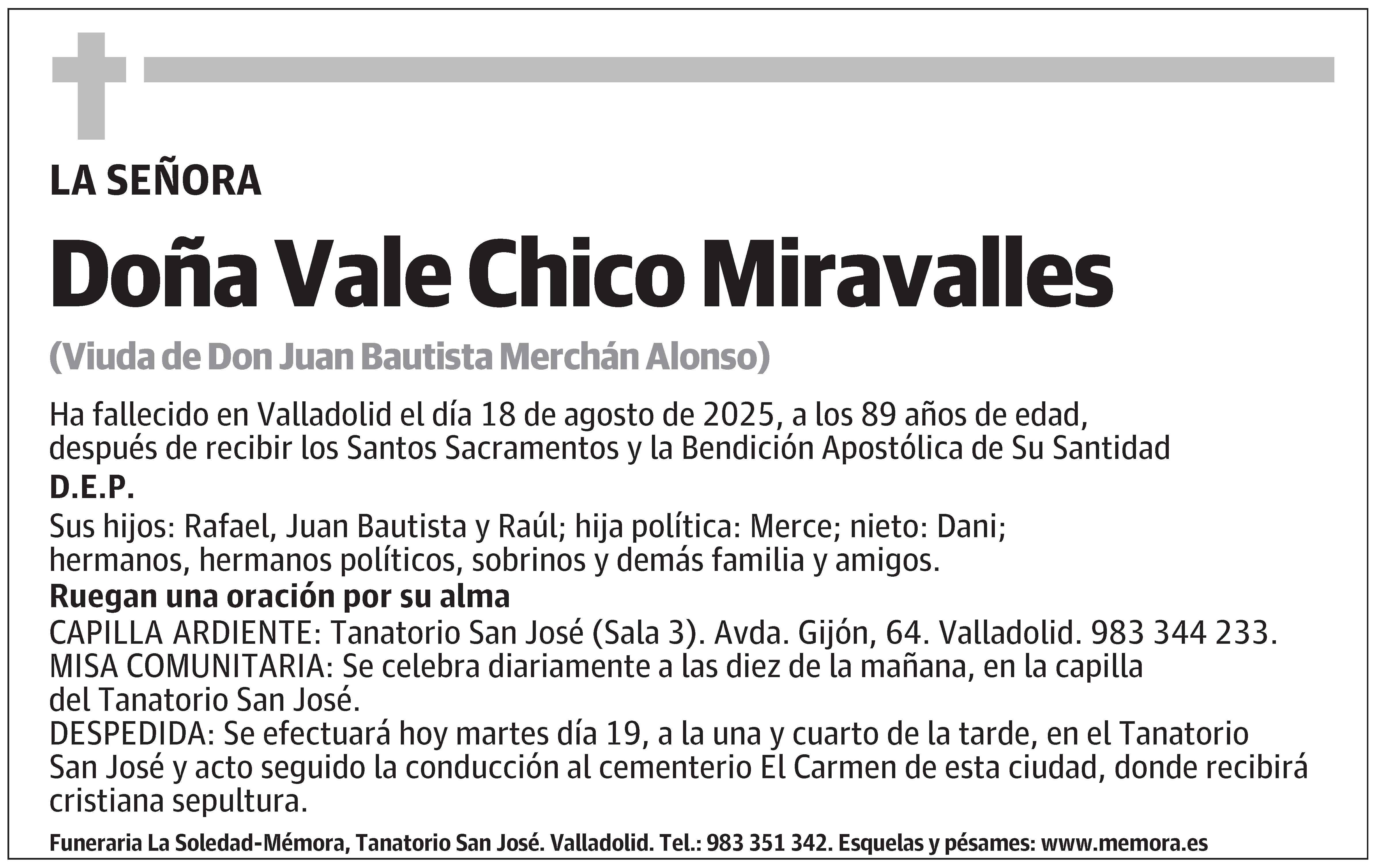 Vale Chico Miravalles