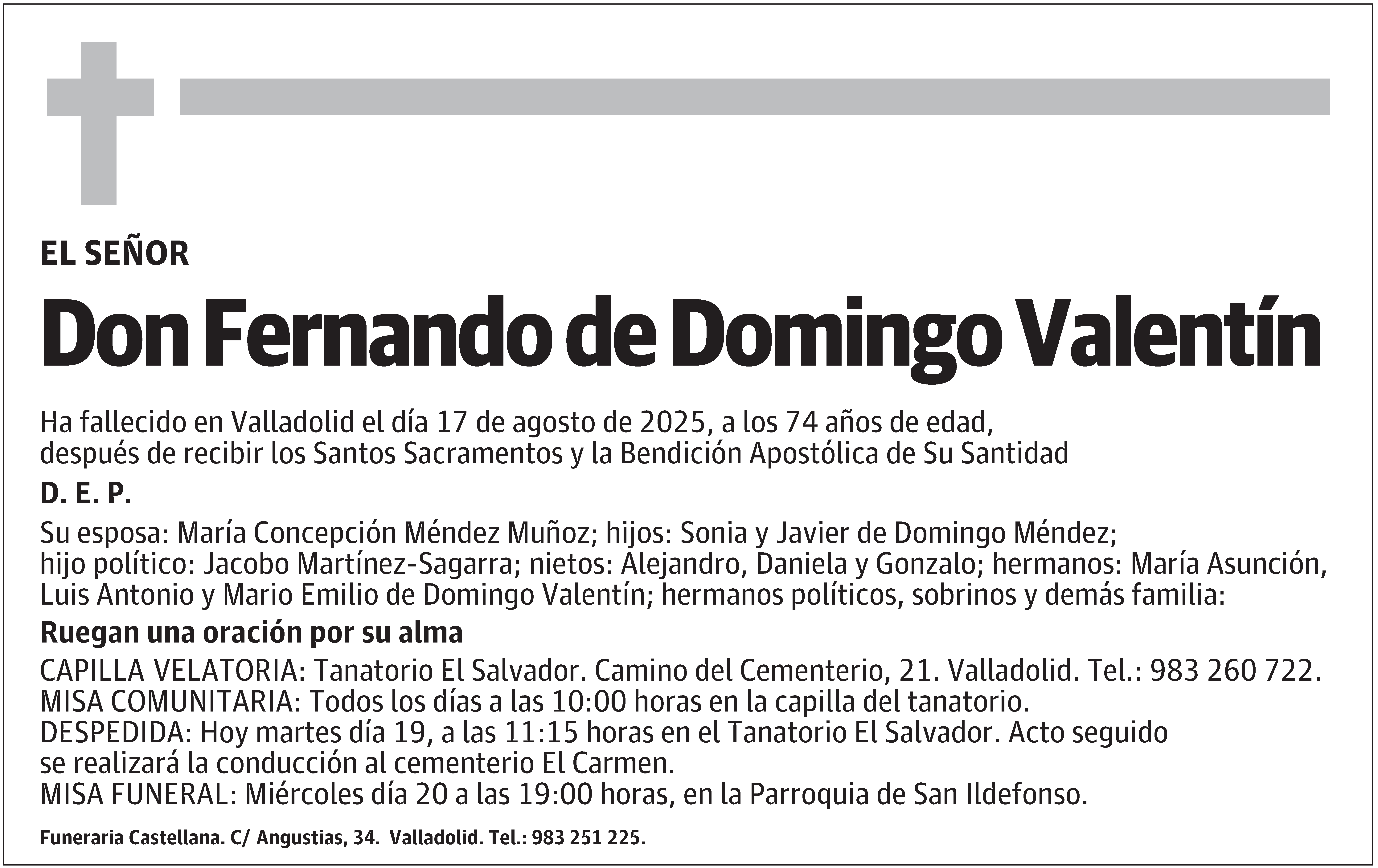 Fernando de Domingo Valentín