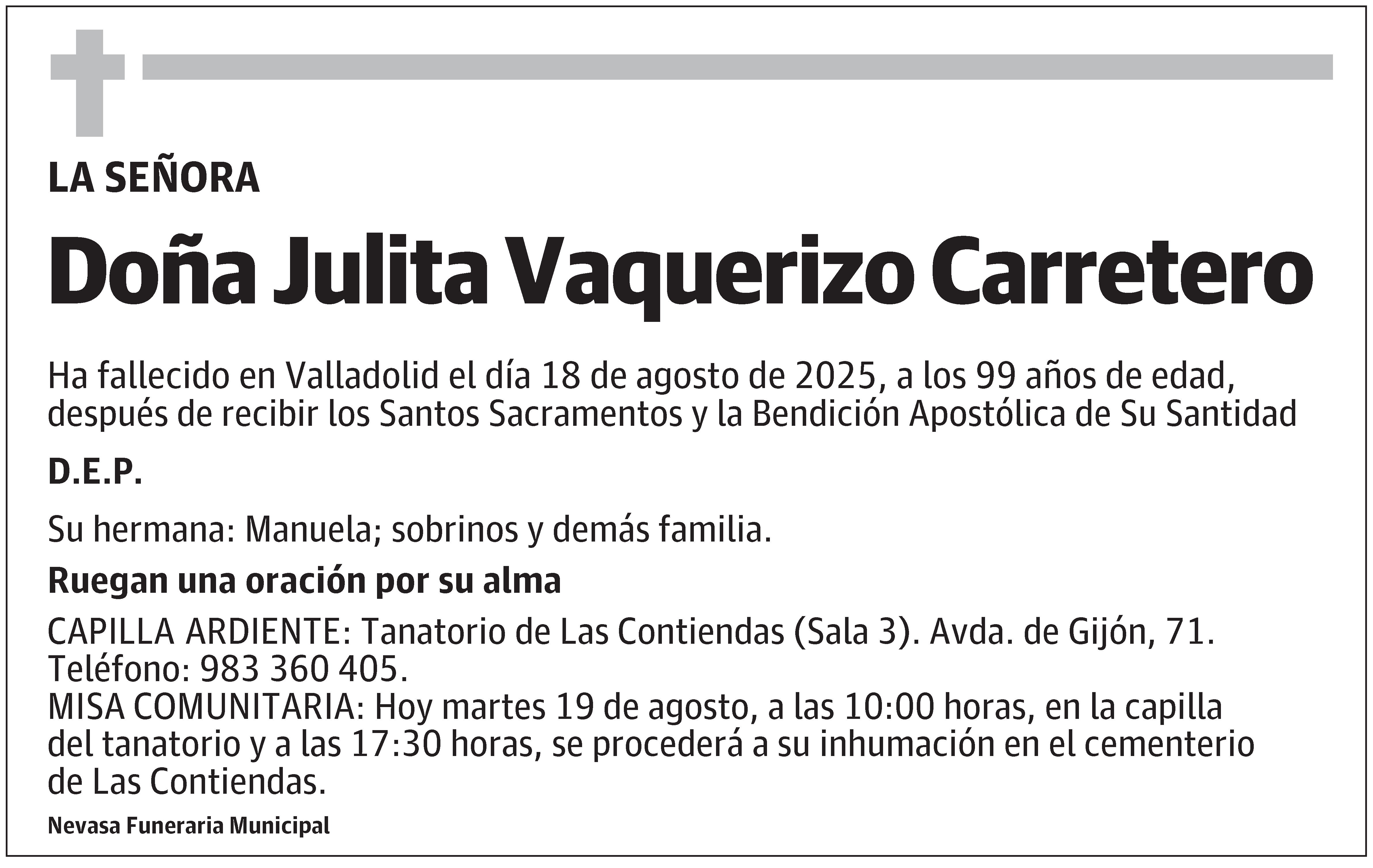 Julita Vaquerizo Carretero