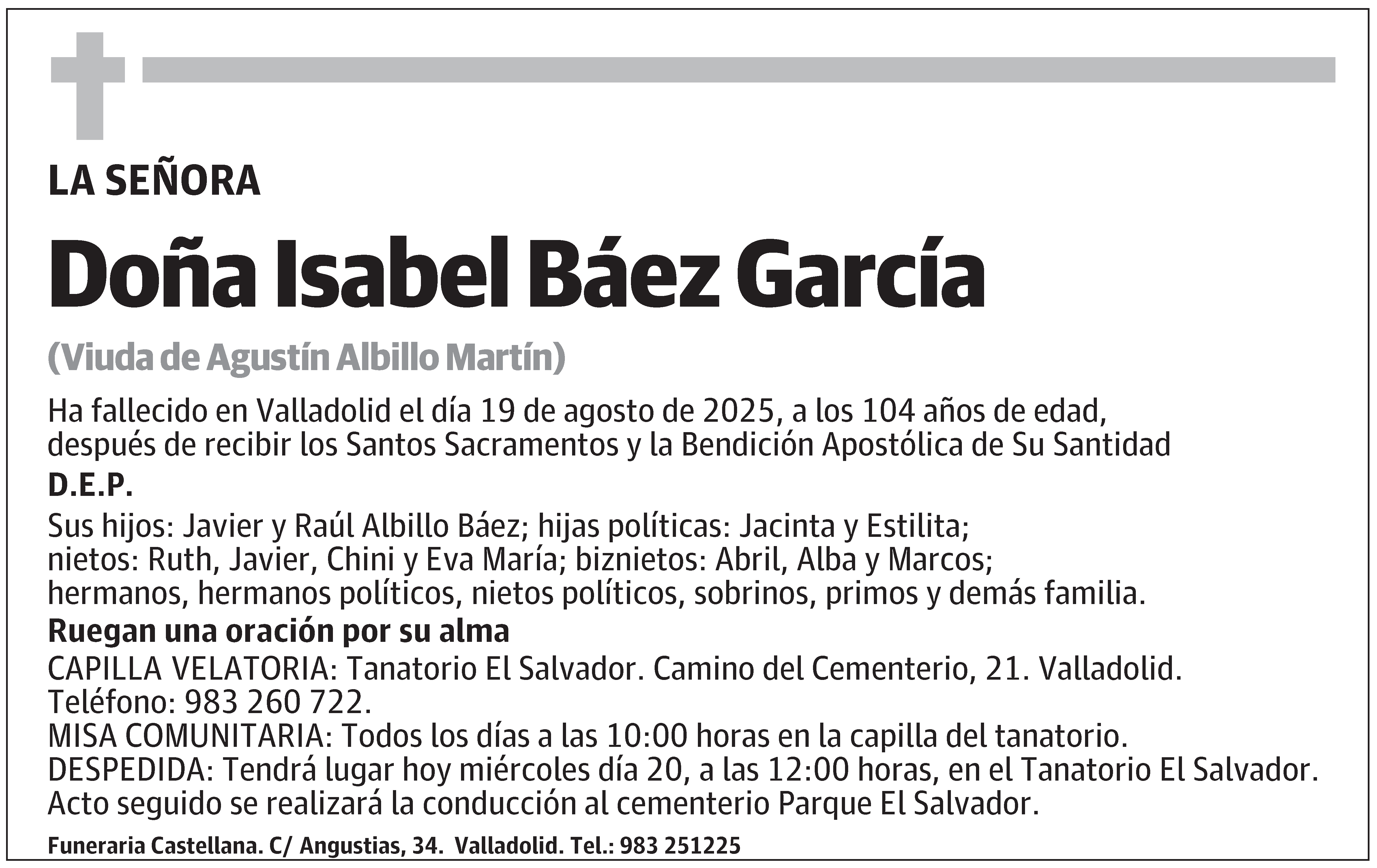Isabel Báez García