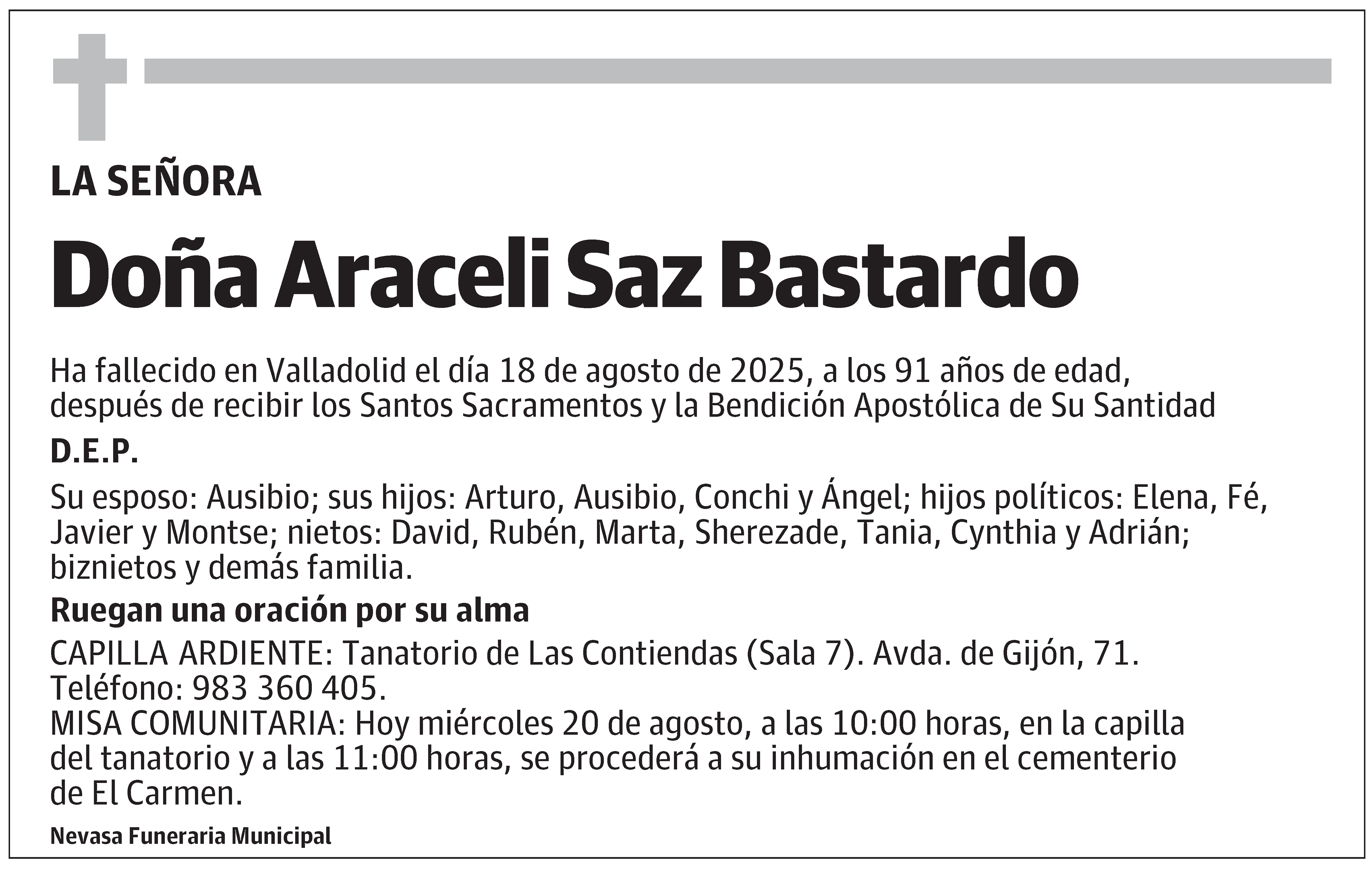 Araceli Saz Bastardo