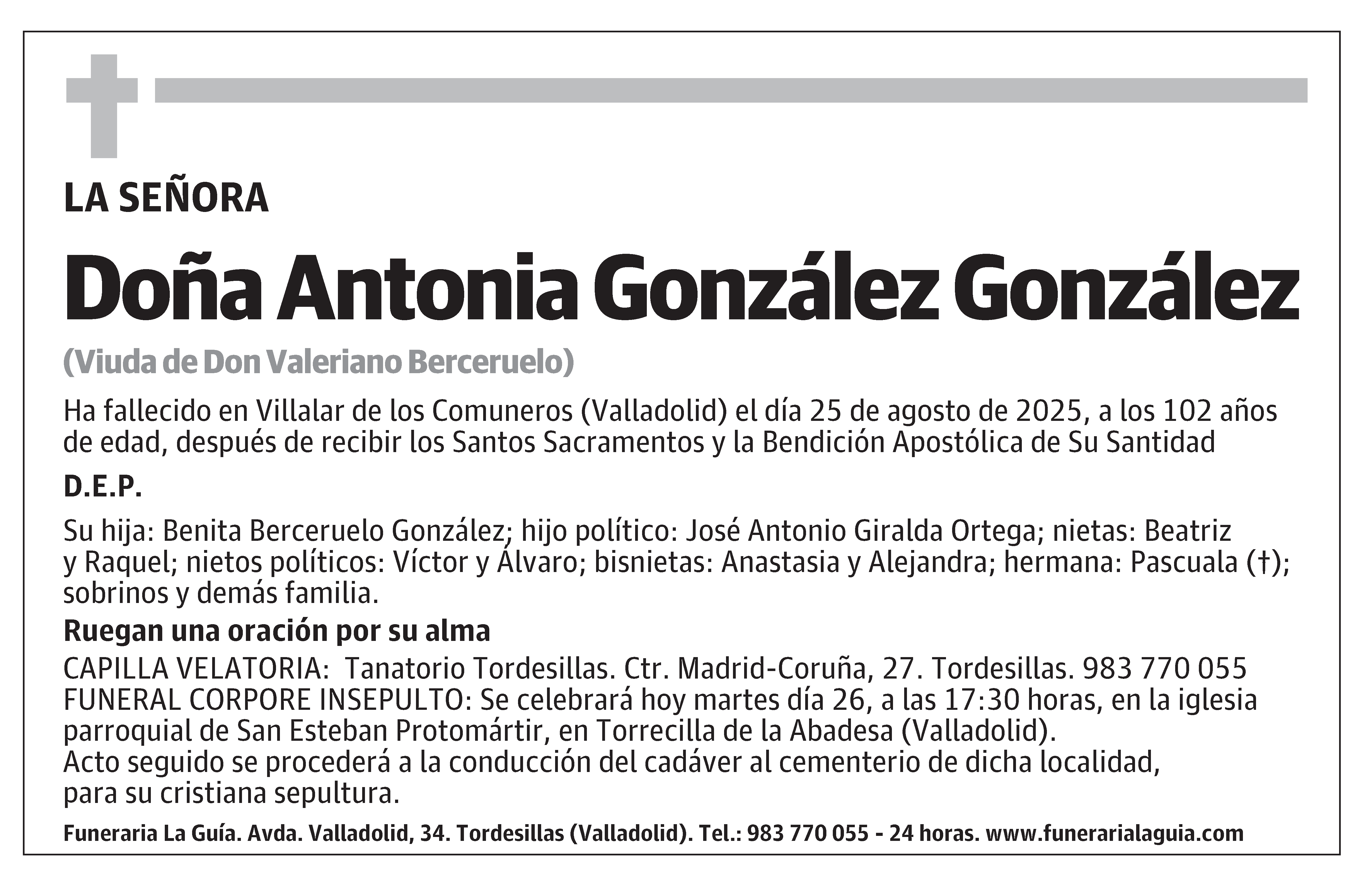 Antonia González González