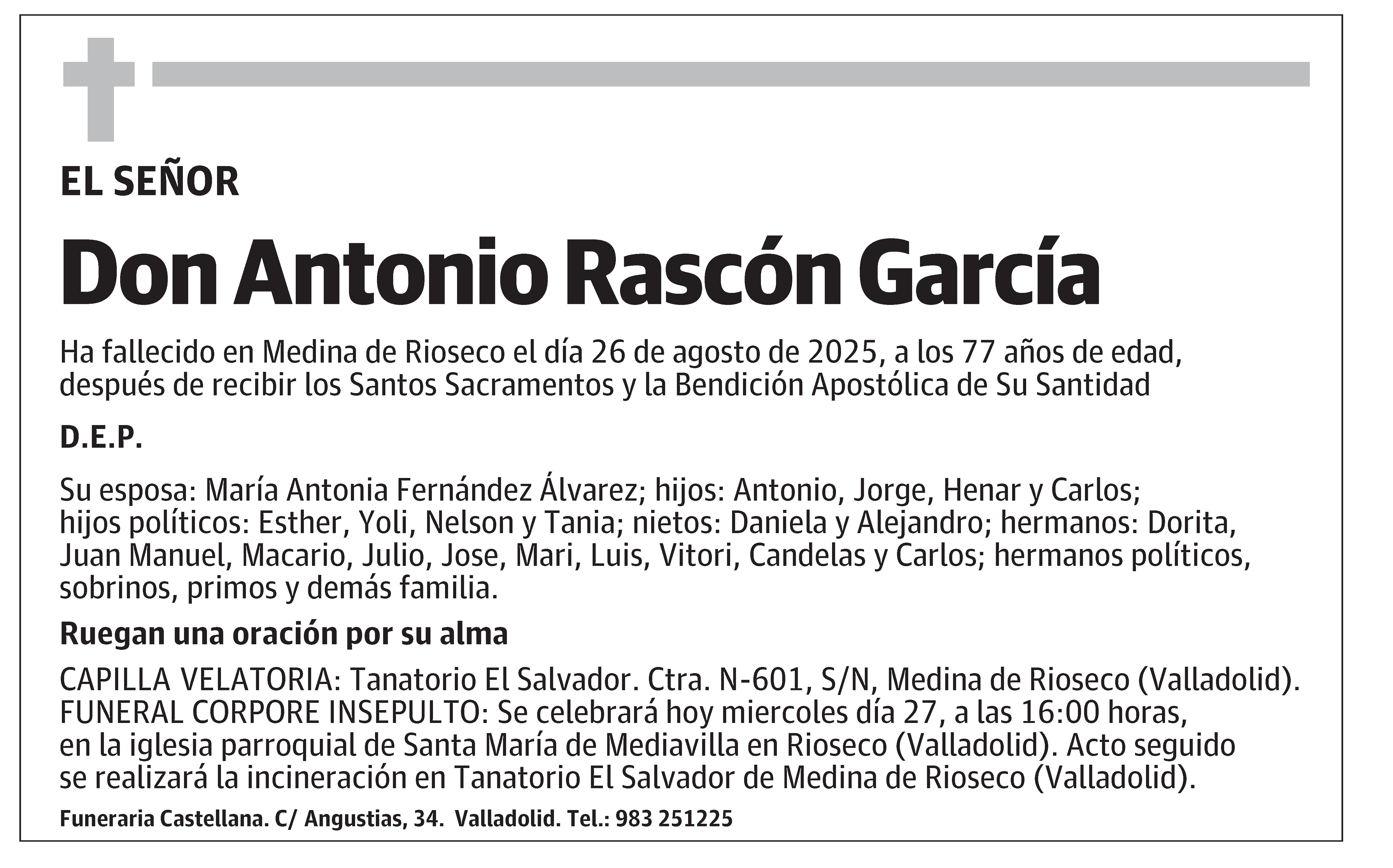 Antonio Rascón García