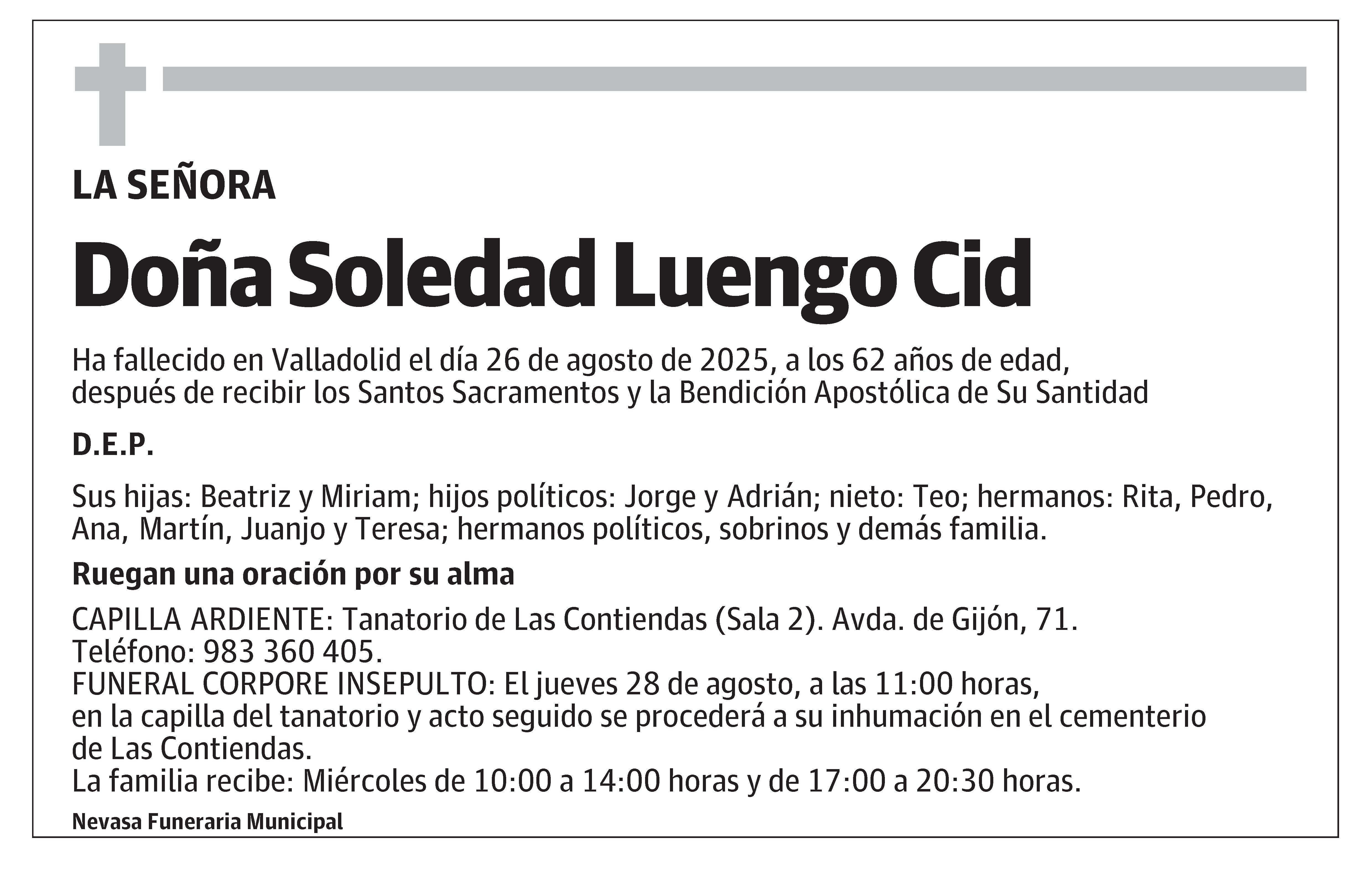 Soledad Luengo Cid