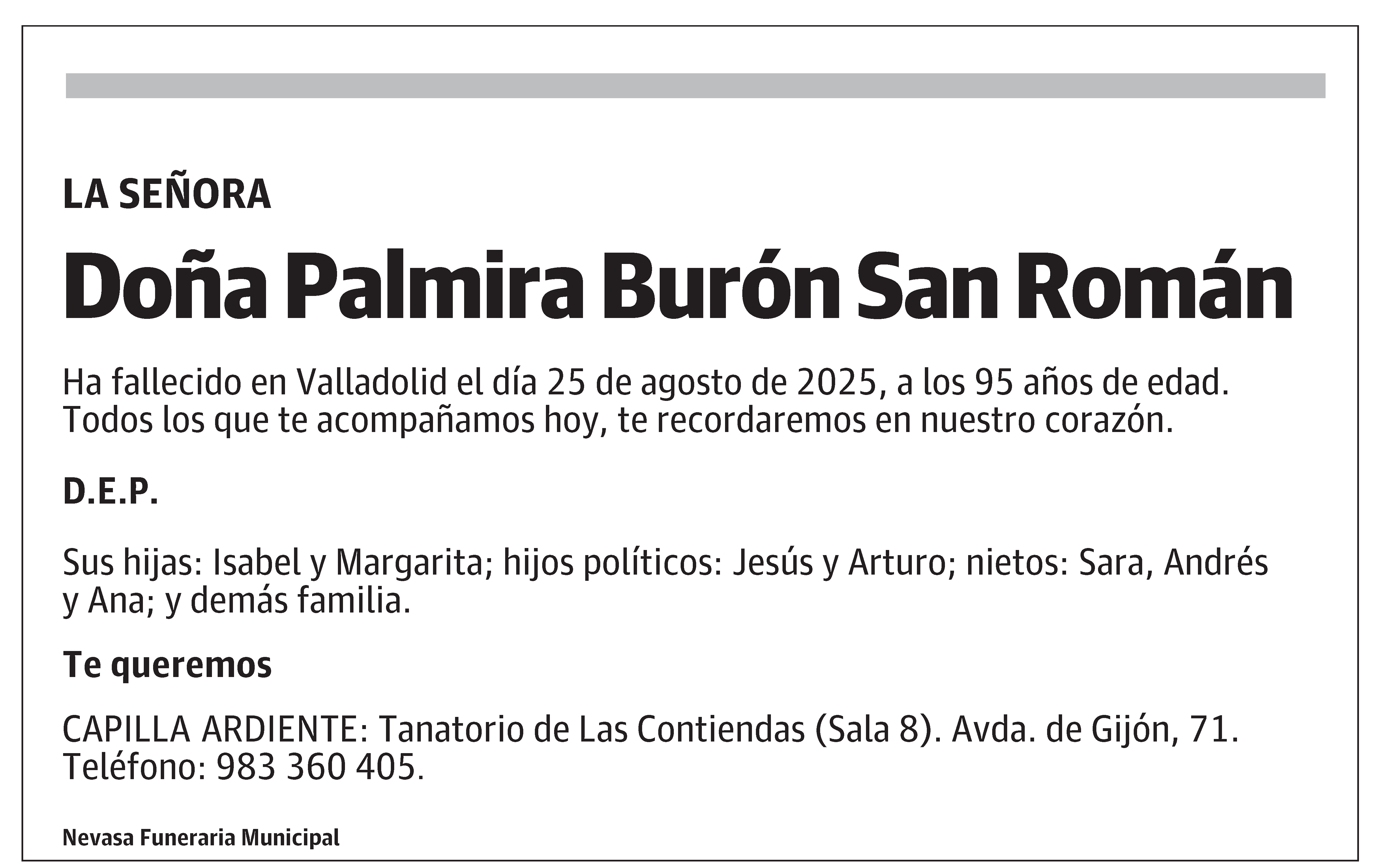 Palmira Burón San Román