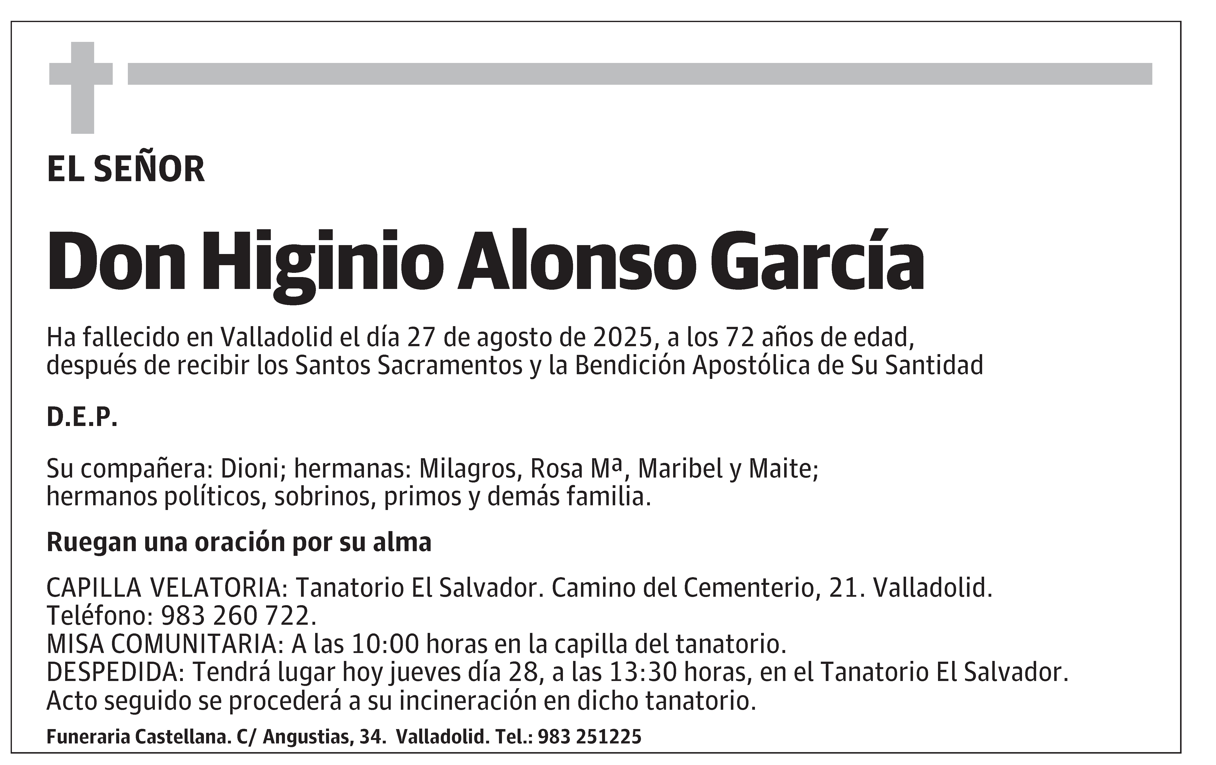 Higinio Alonso García
