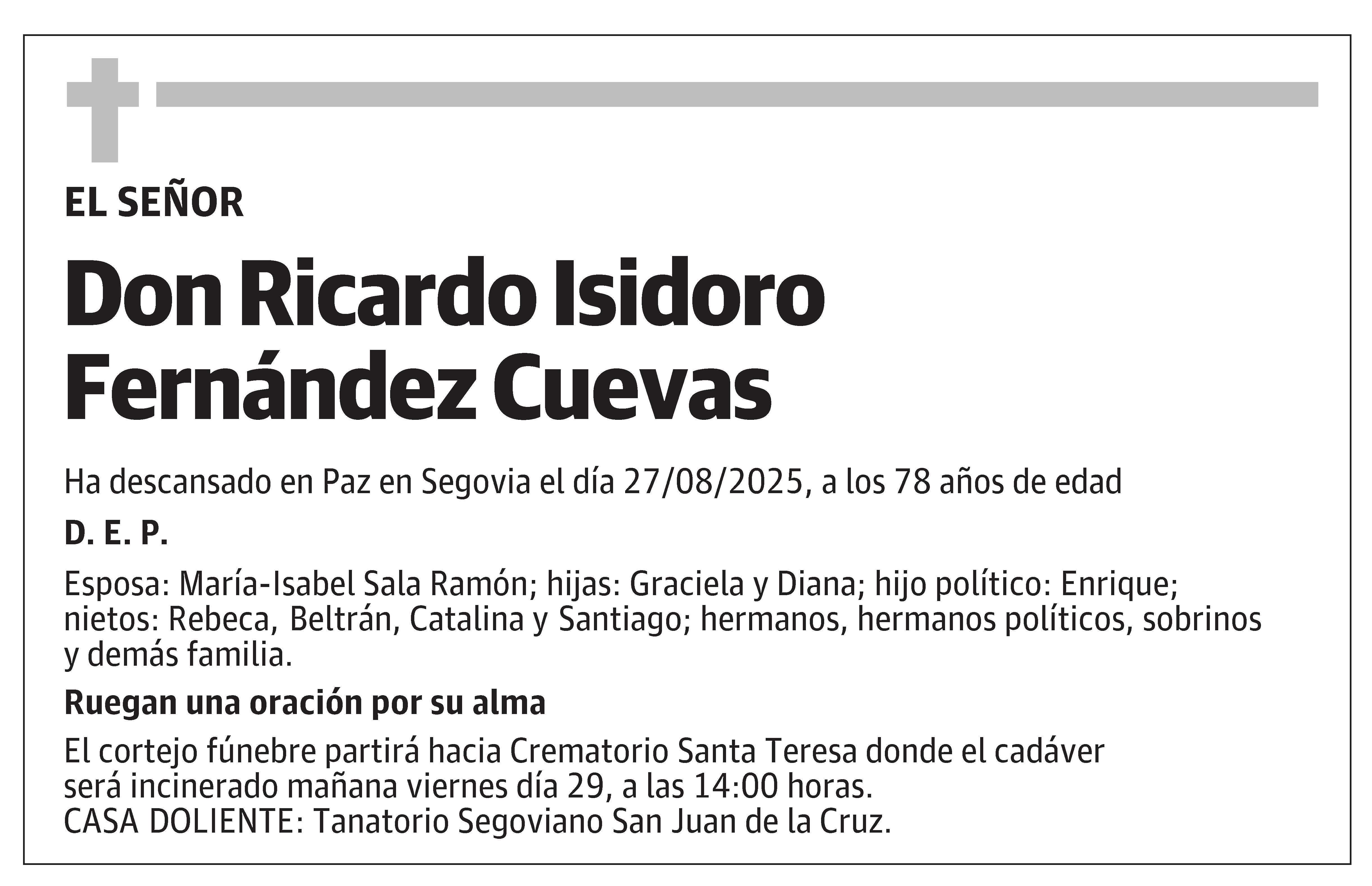 Ricardo Isidoro Fernández Cuevas