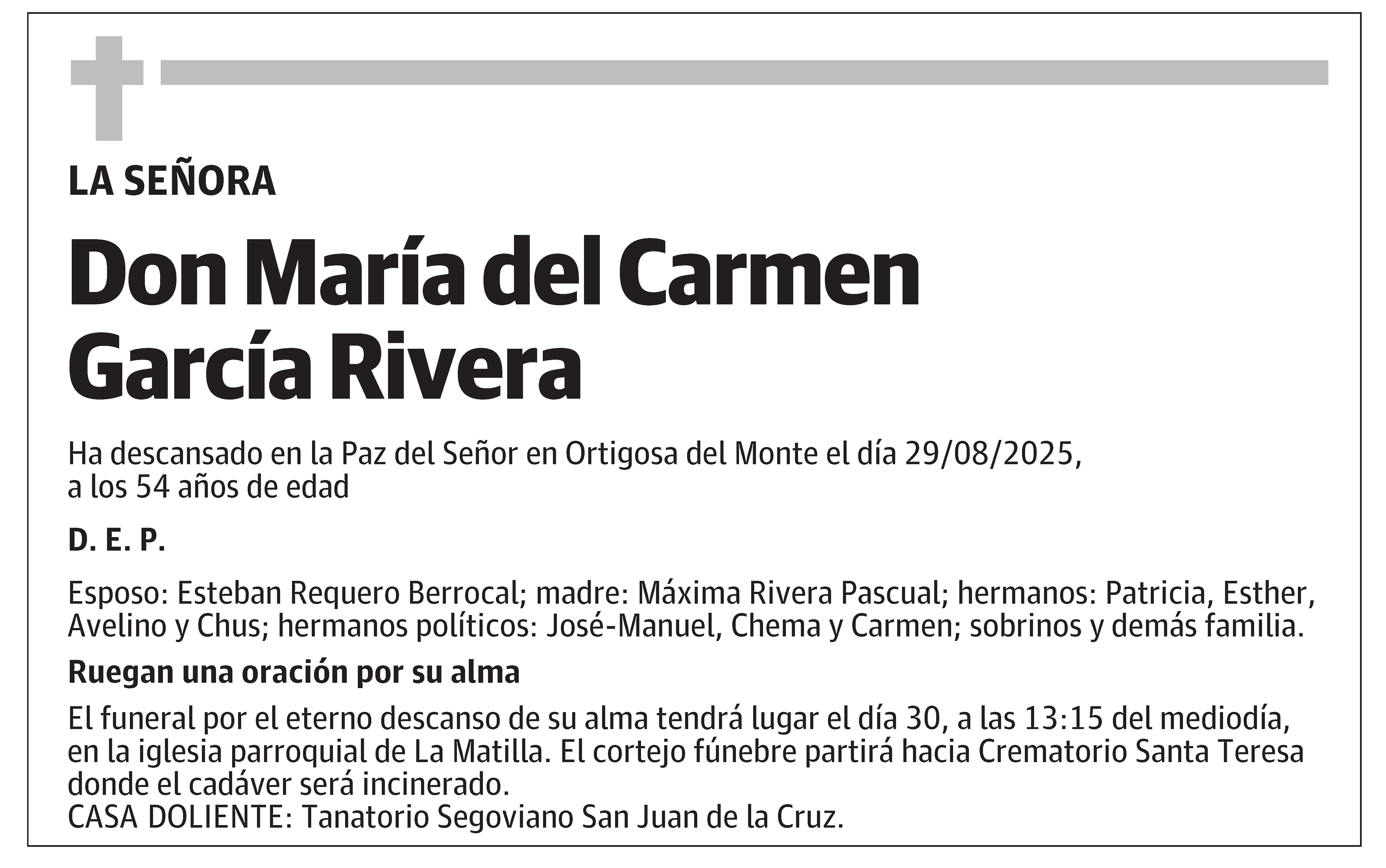María del Carmen García Rivera