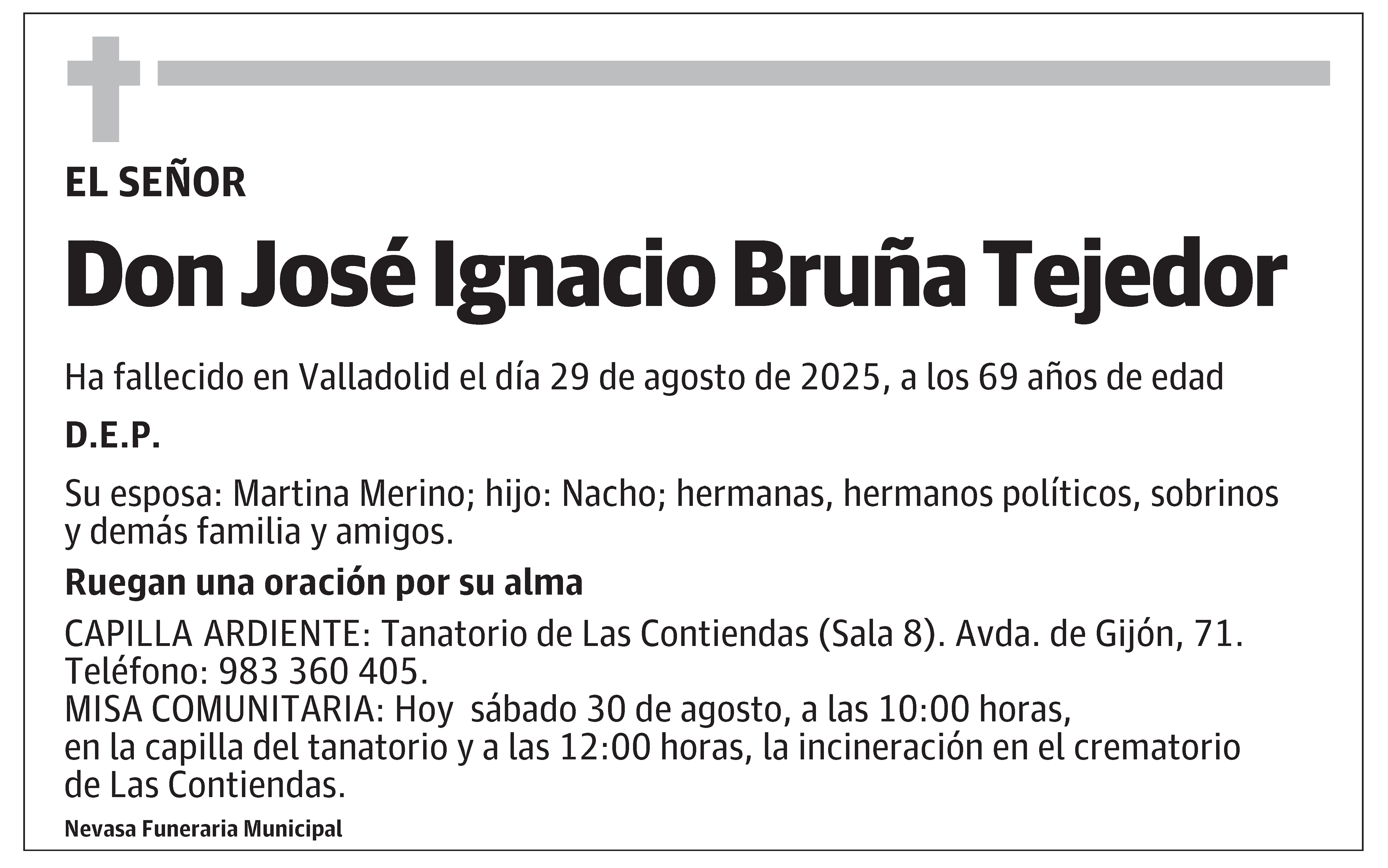 José Ignacio Bruña Tejedor