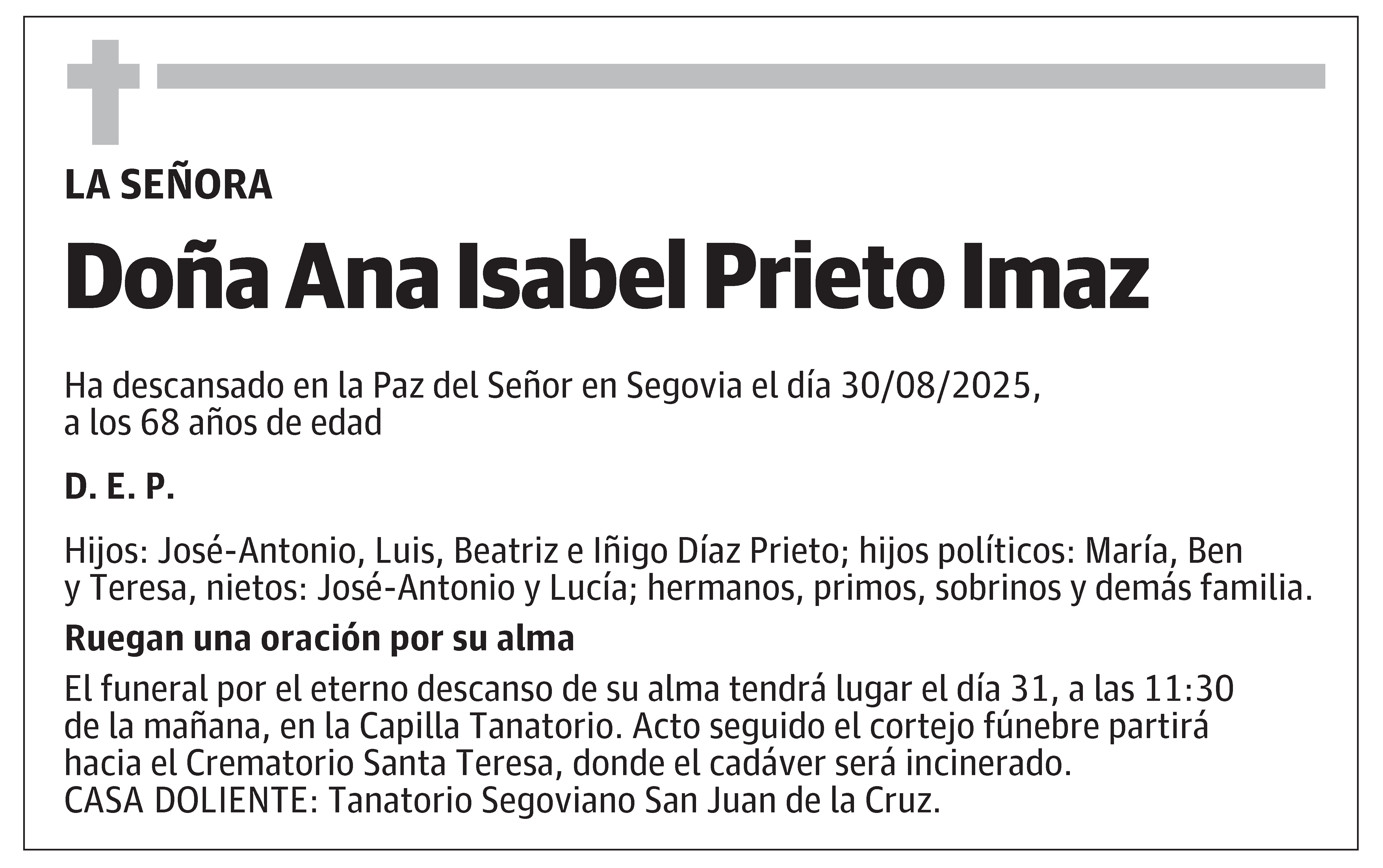 Ana Isabel Prieto Imaz