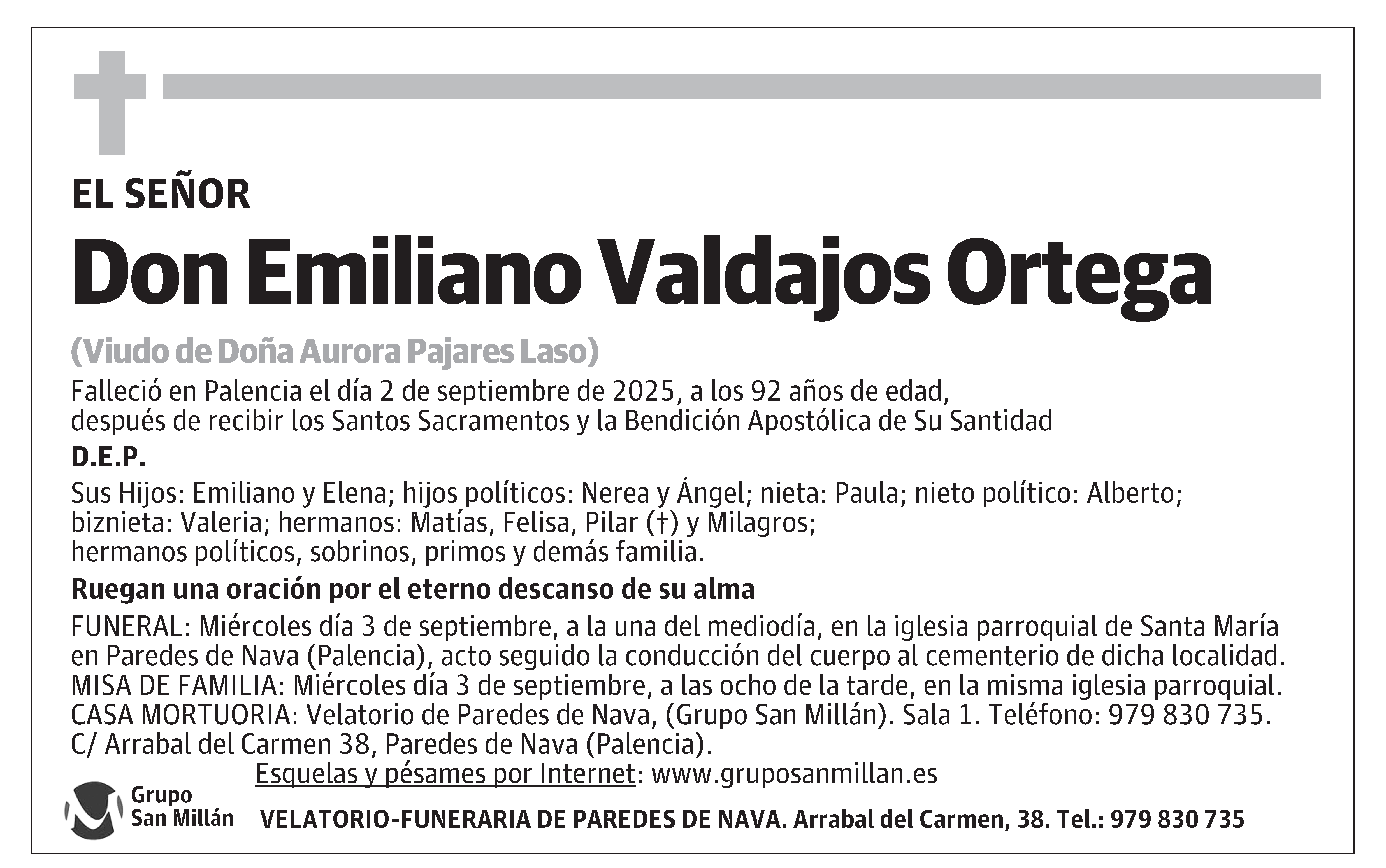 Emiliano Valdajos Ortega
