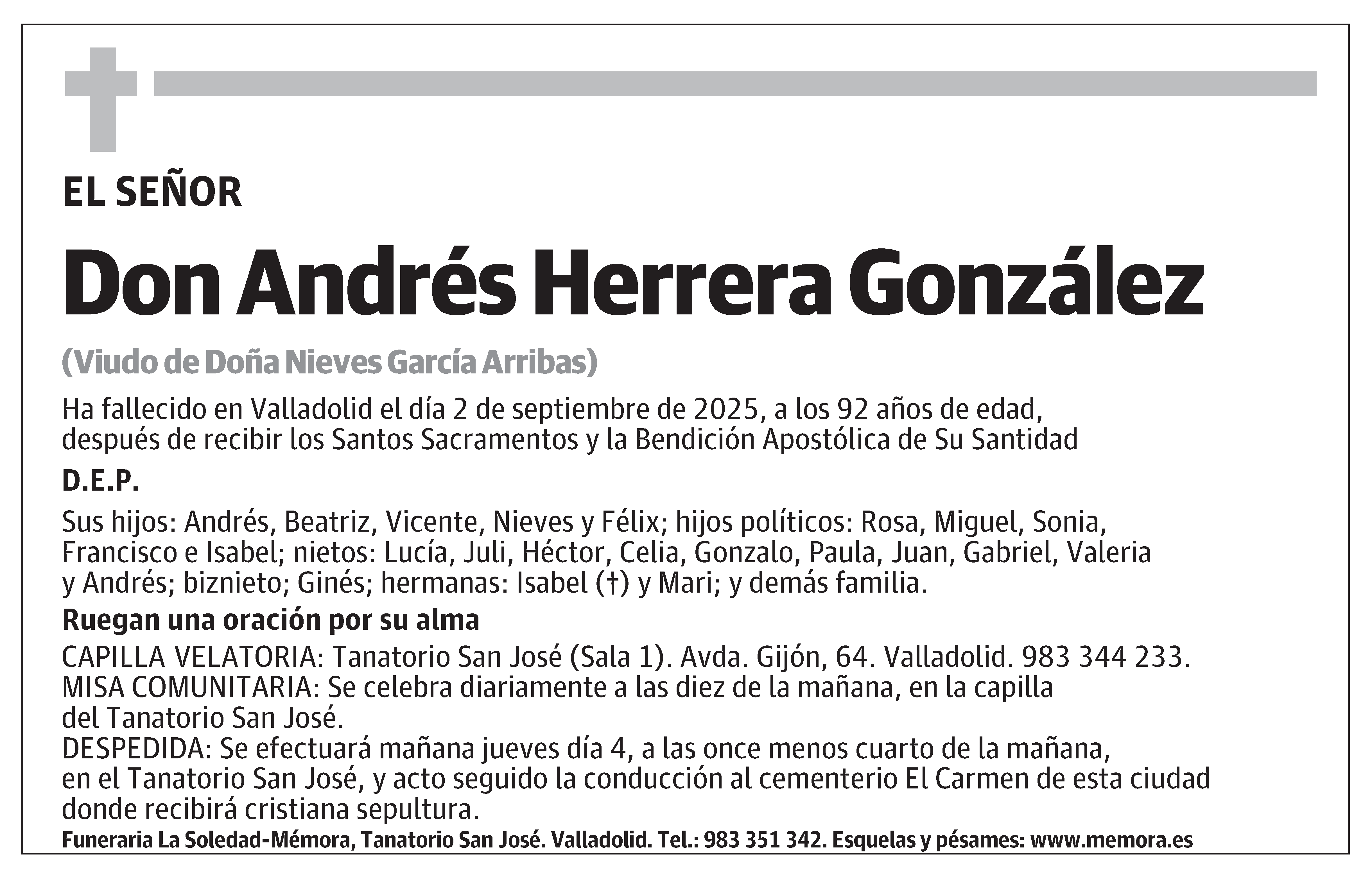 Andrés Herrera González
