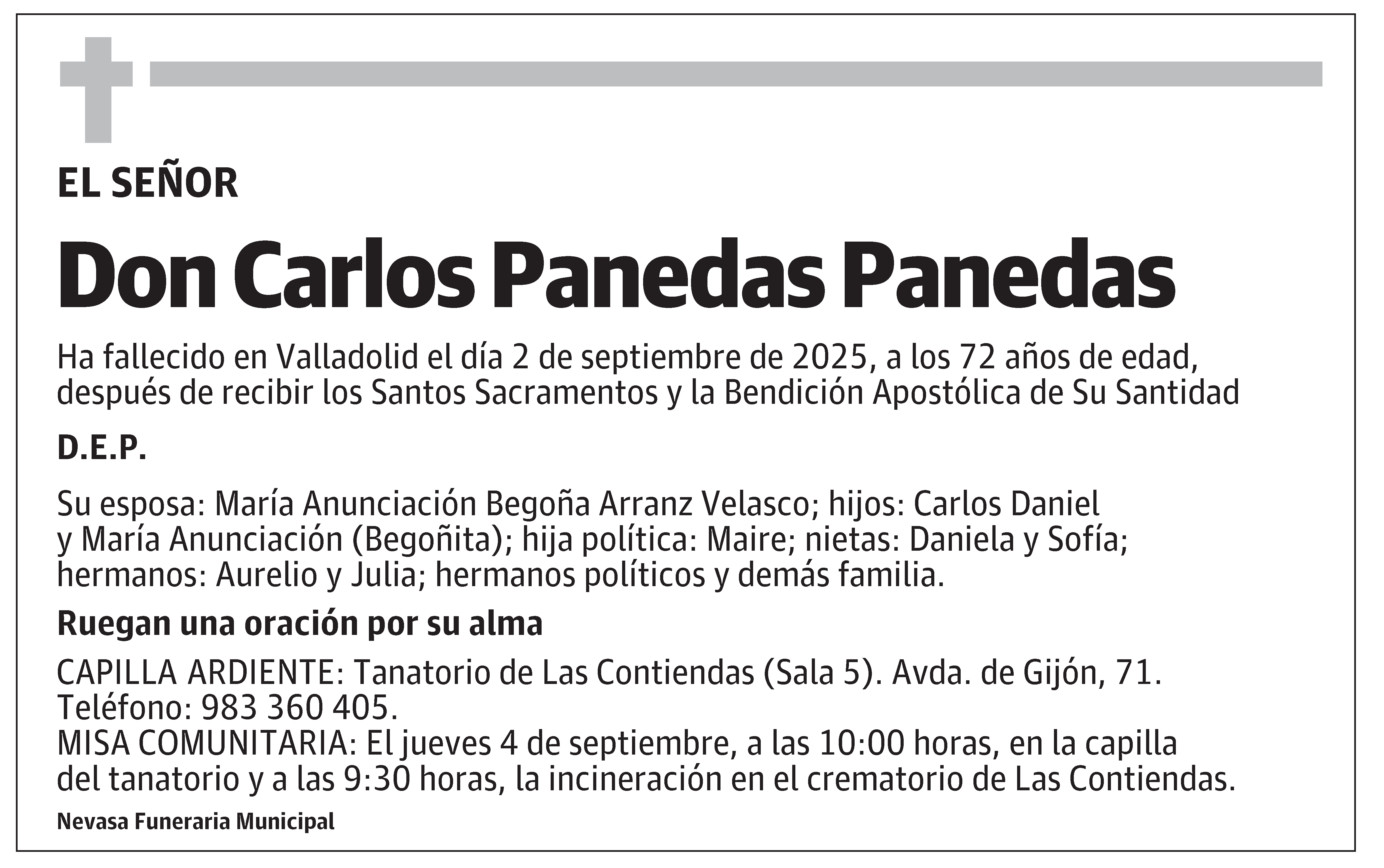 Carlos Panedas Panedas