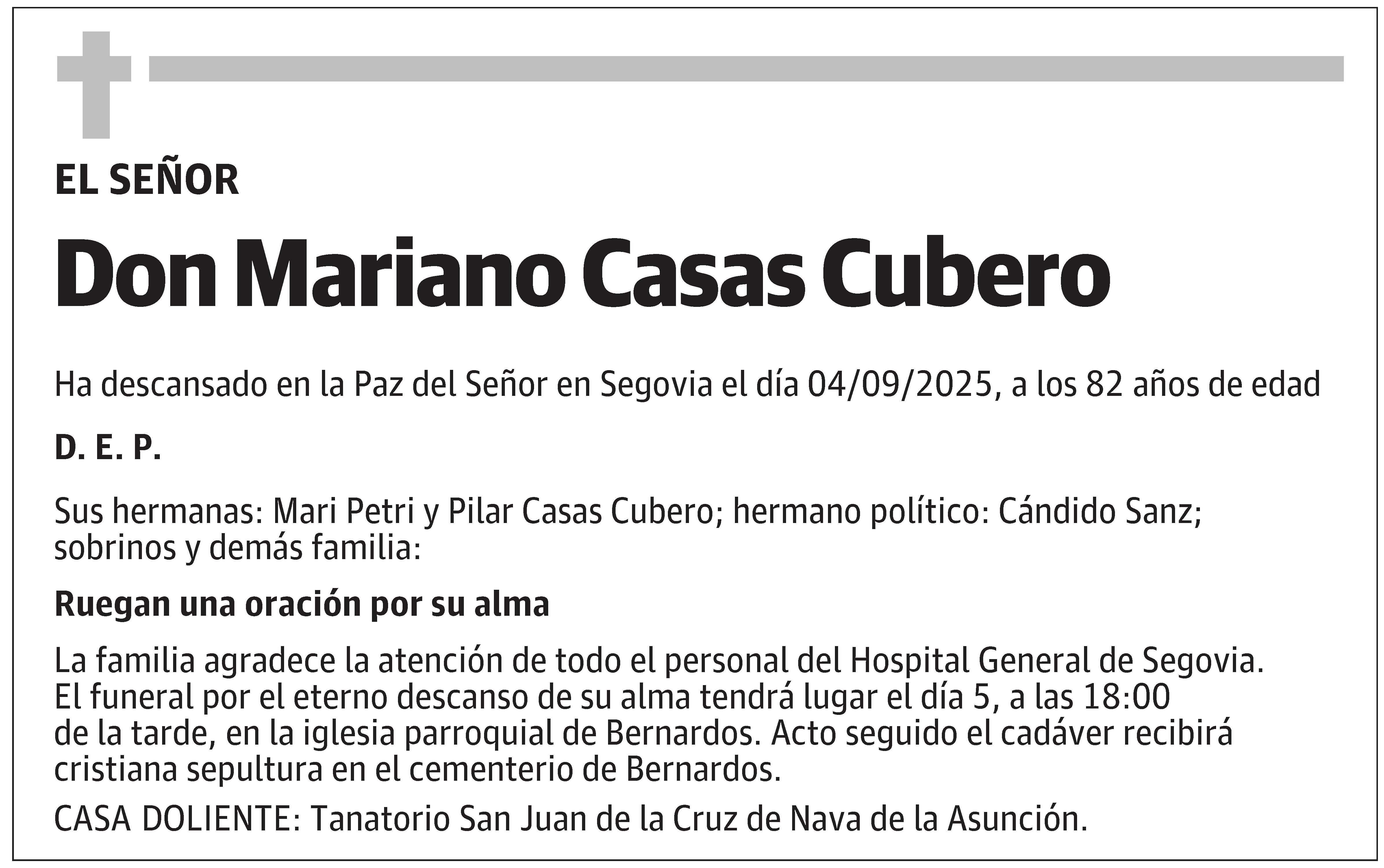 Mariano Casas Cubero