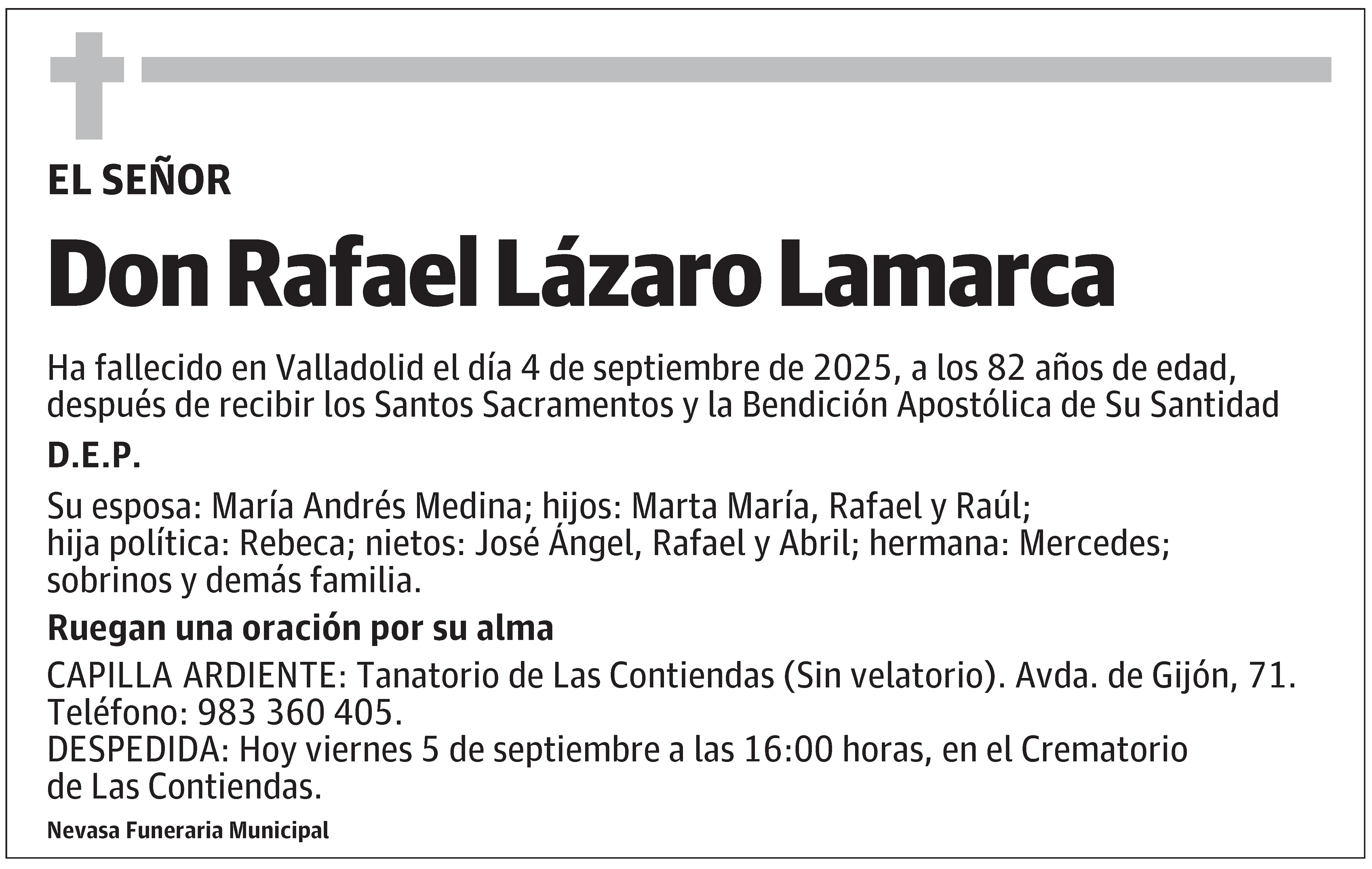 Rafael Lázaro Lamarca