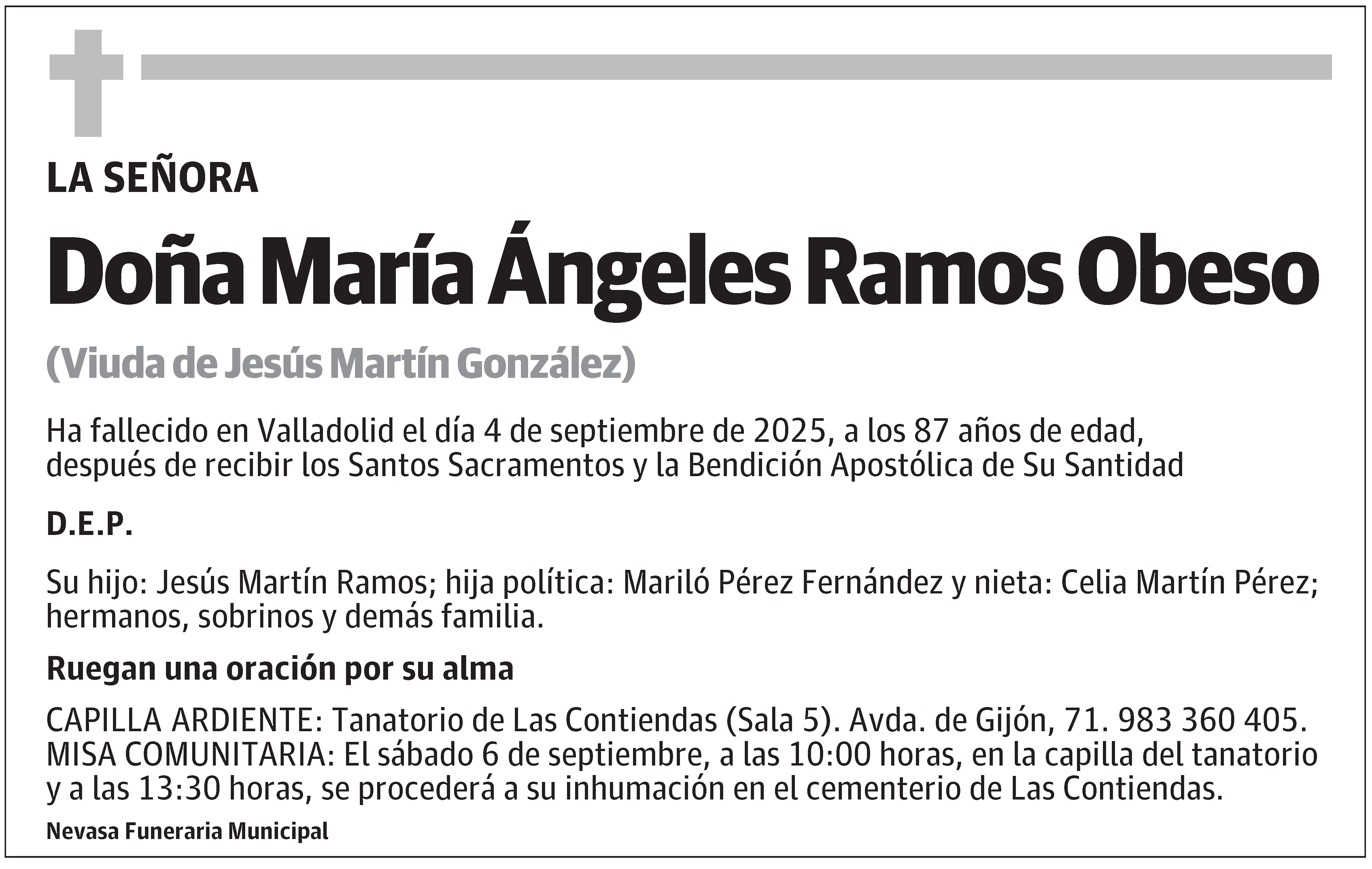 María Ángeles Ramos Obeso