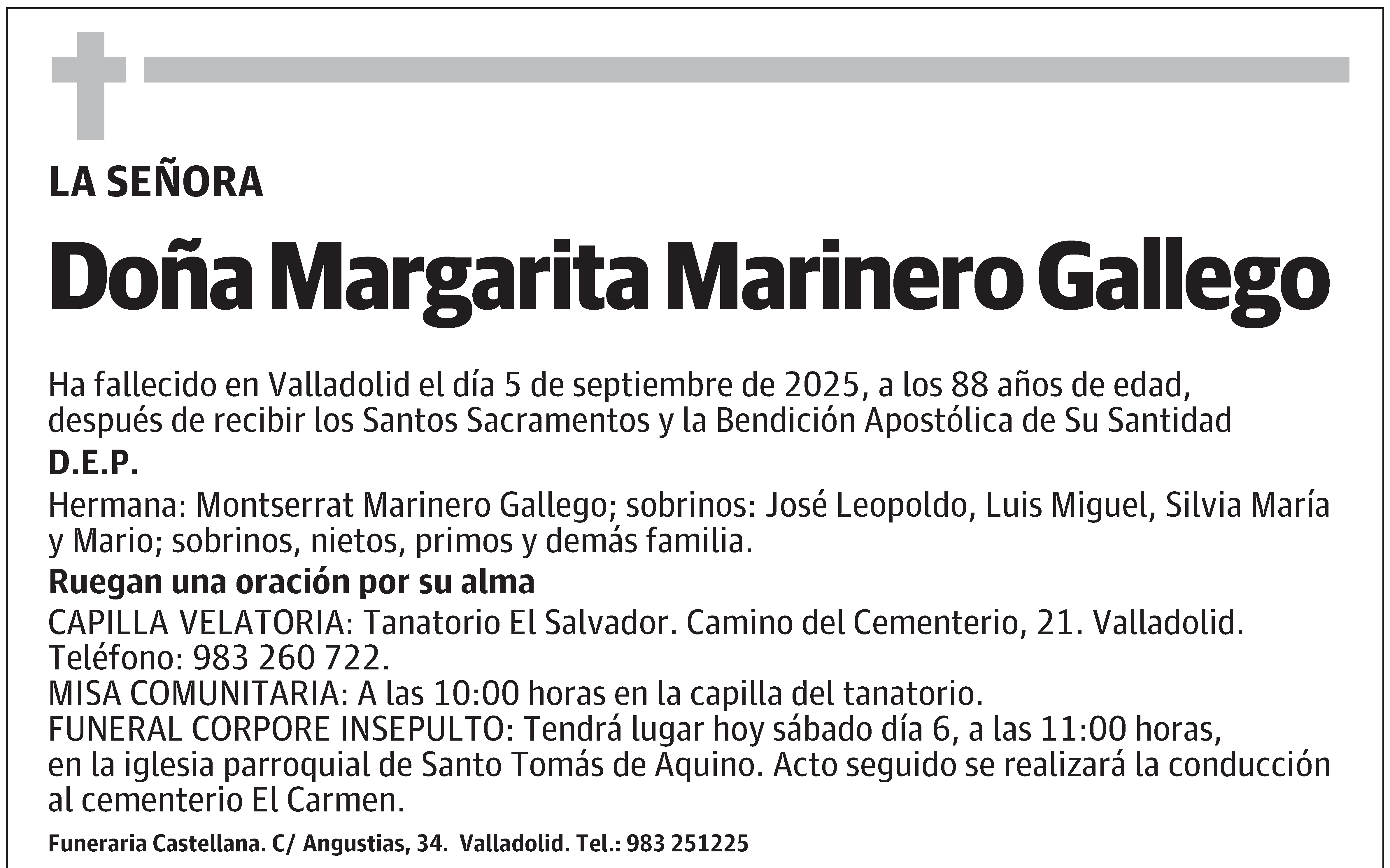 Margarita Marinero Gallego