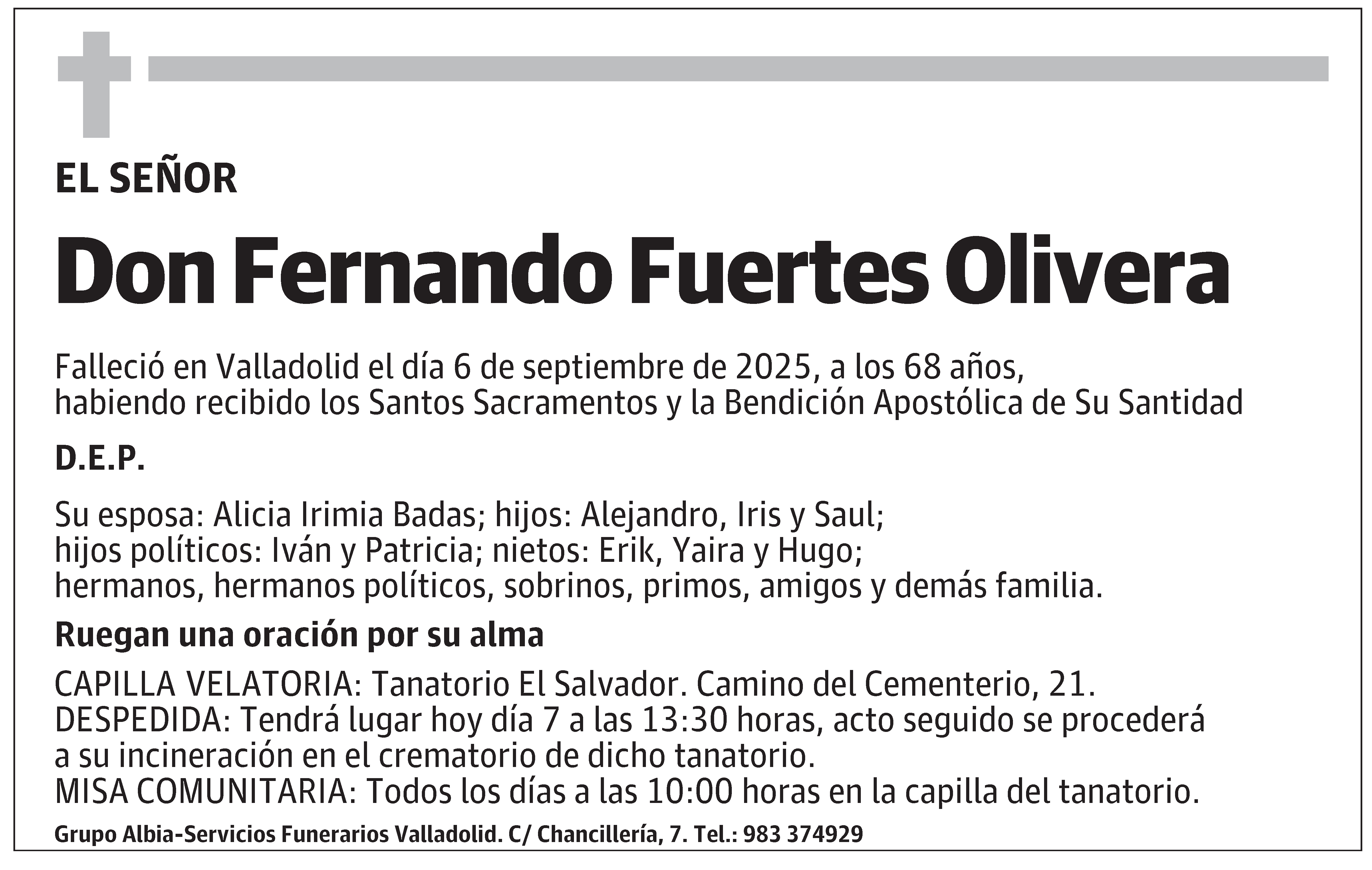 Fernando Fuertes Olivera