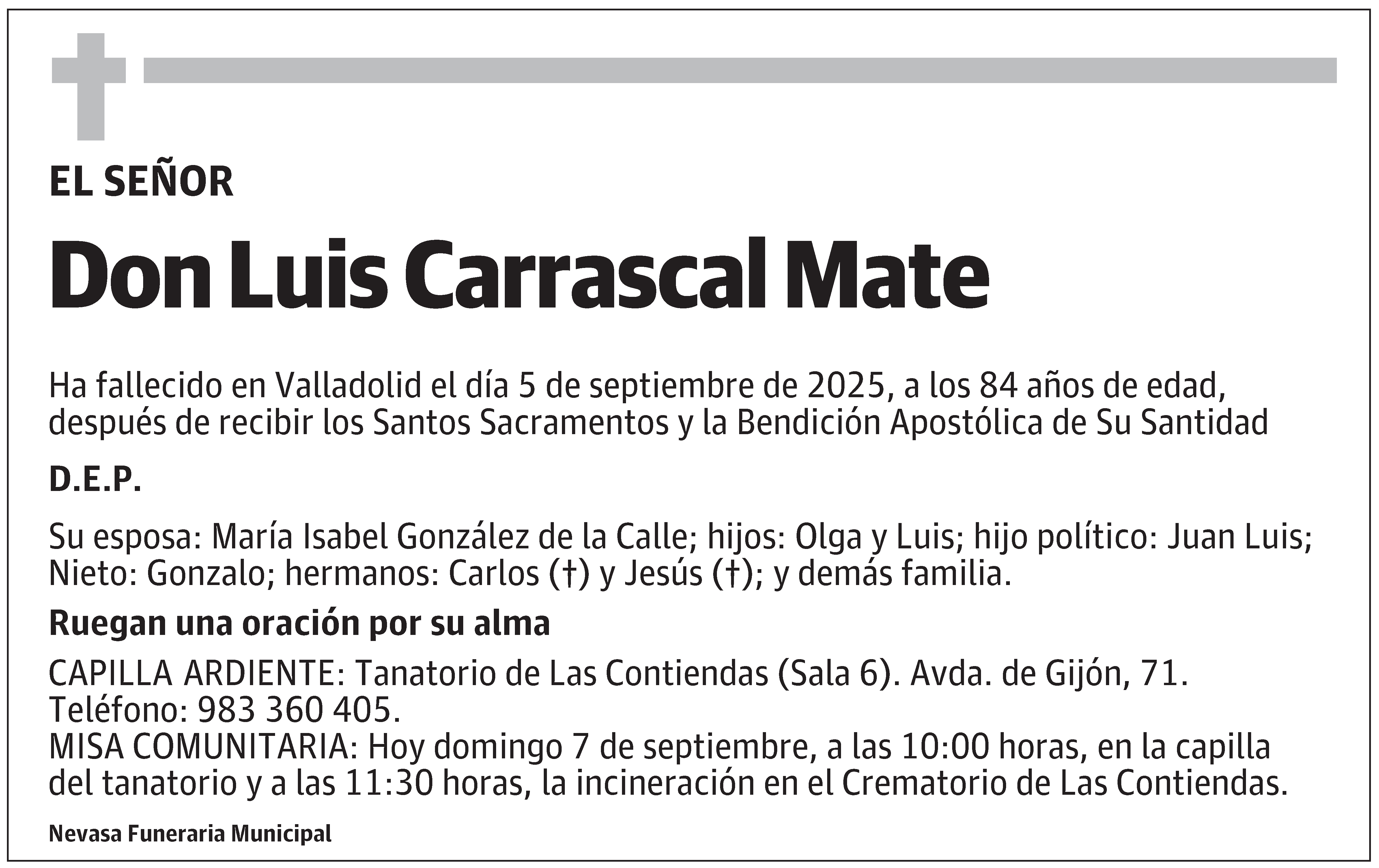 Luis Carrascal Mate