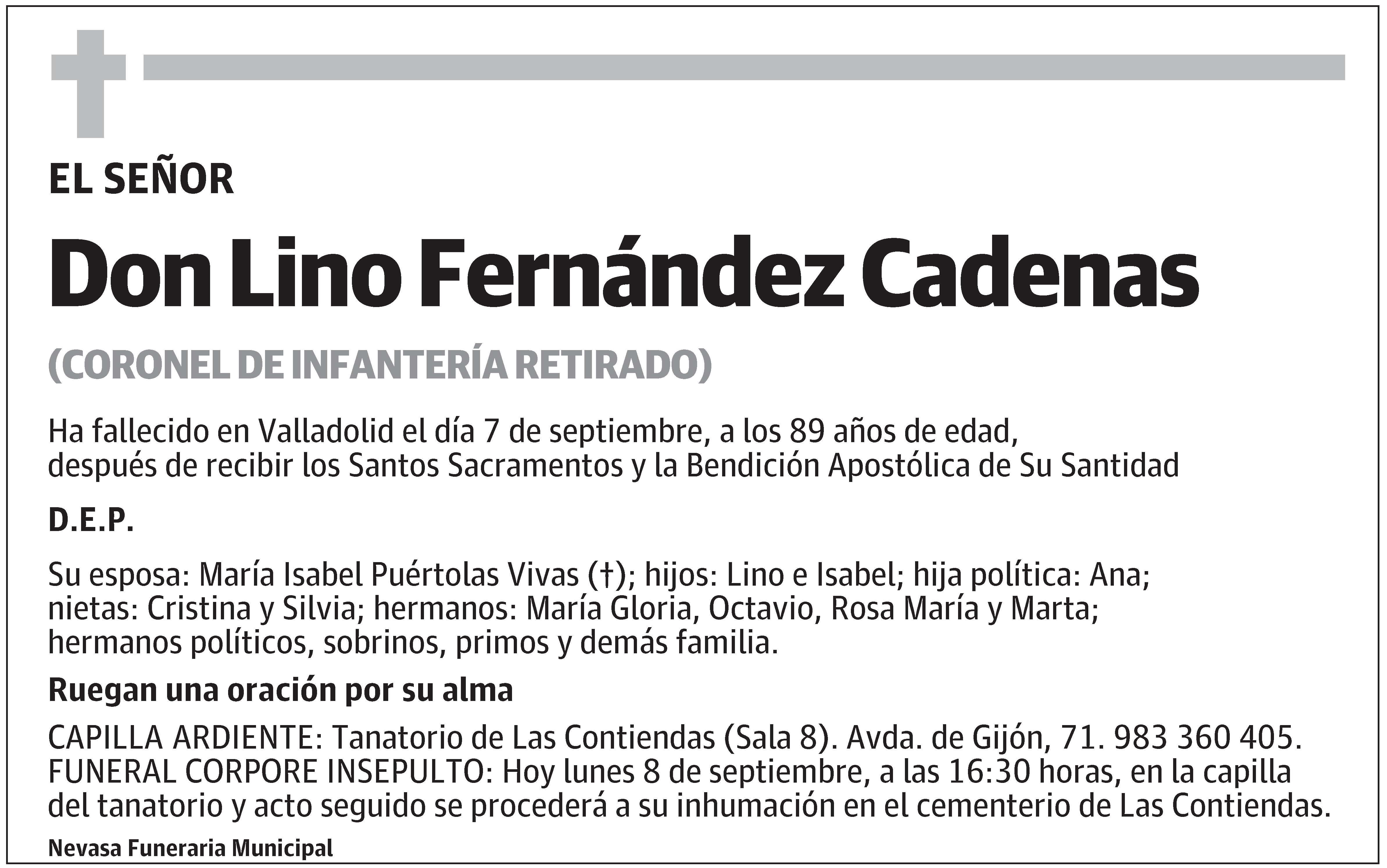 Lino Fernández Cadenas