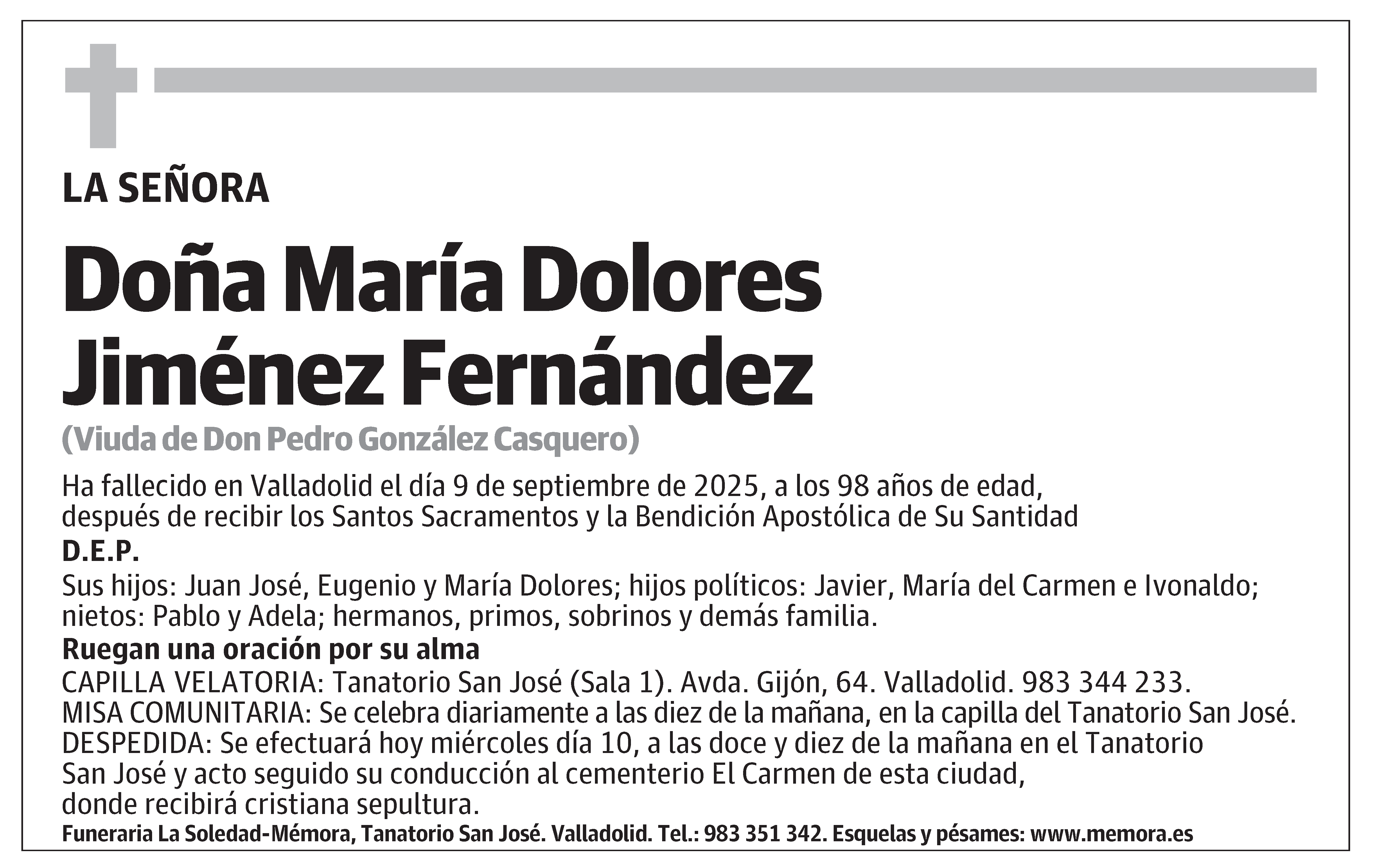 María Dolores Jiménez Fernández