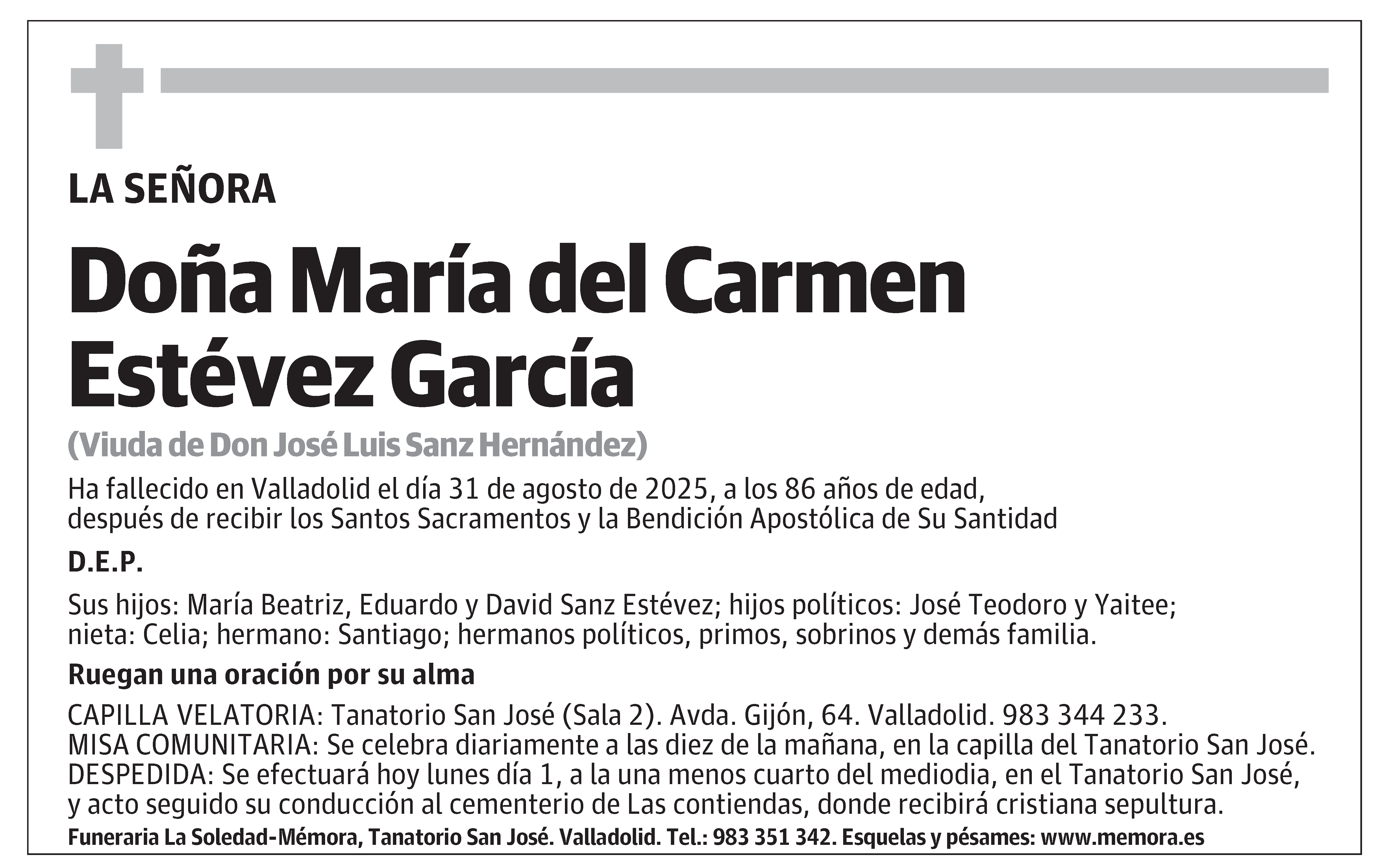 María del Carmen Estévez García