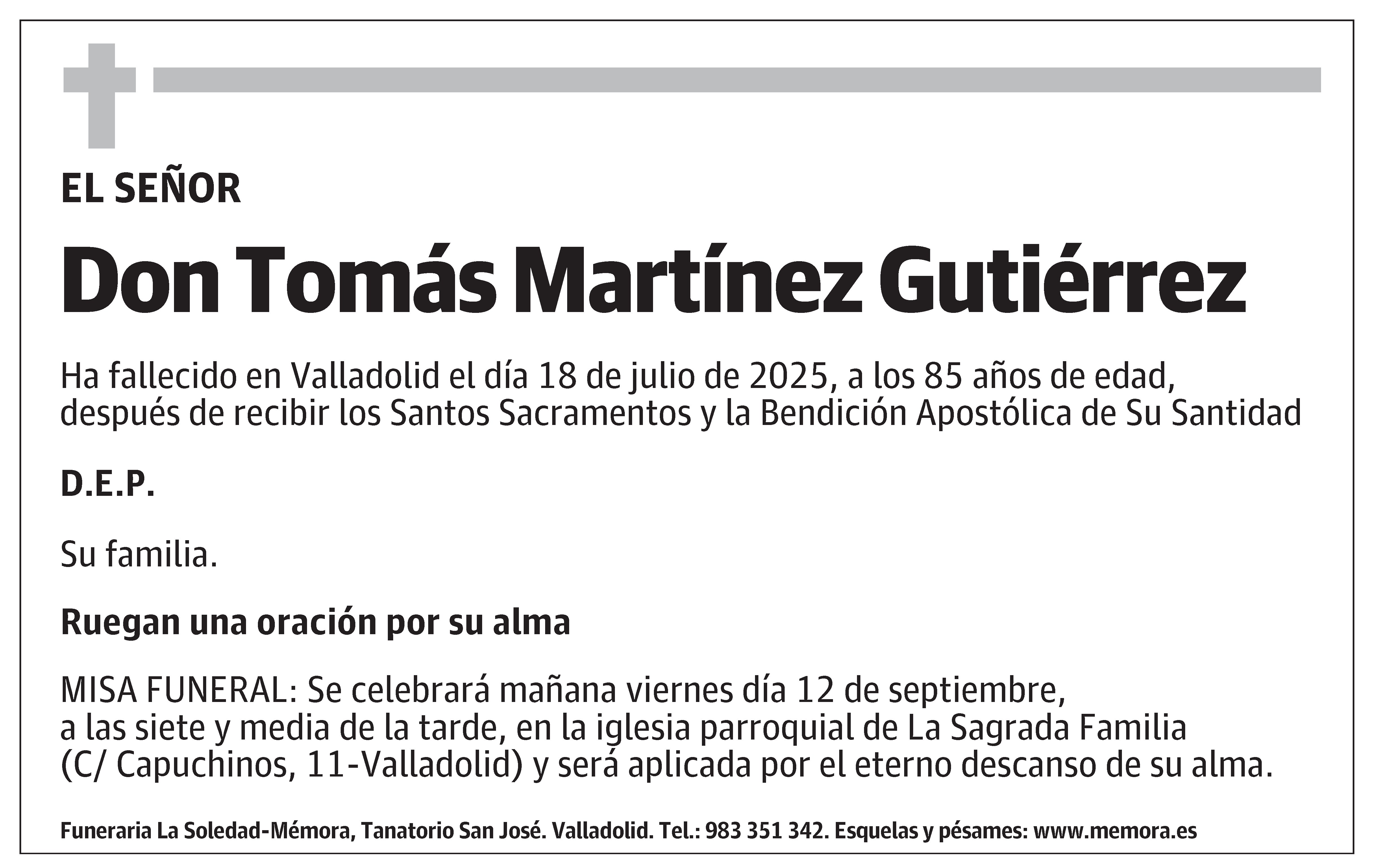 Tomás Martínez Gutiérrez