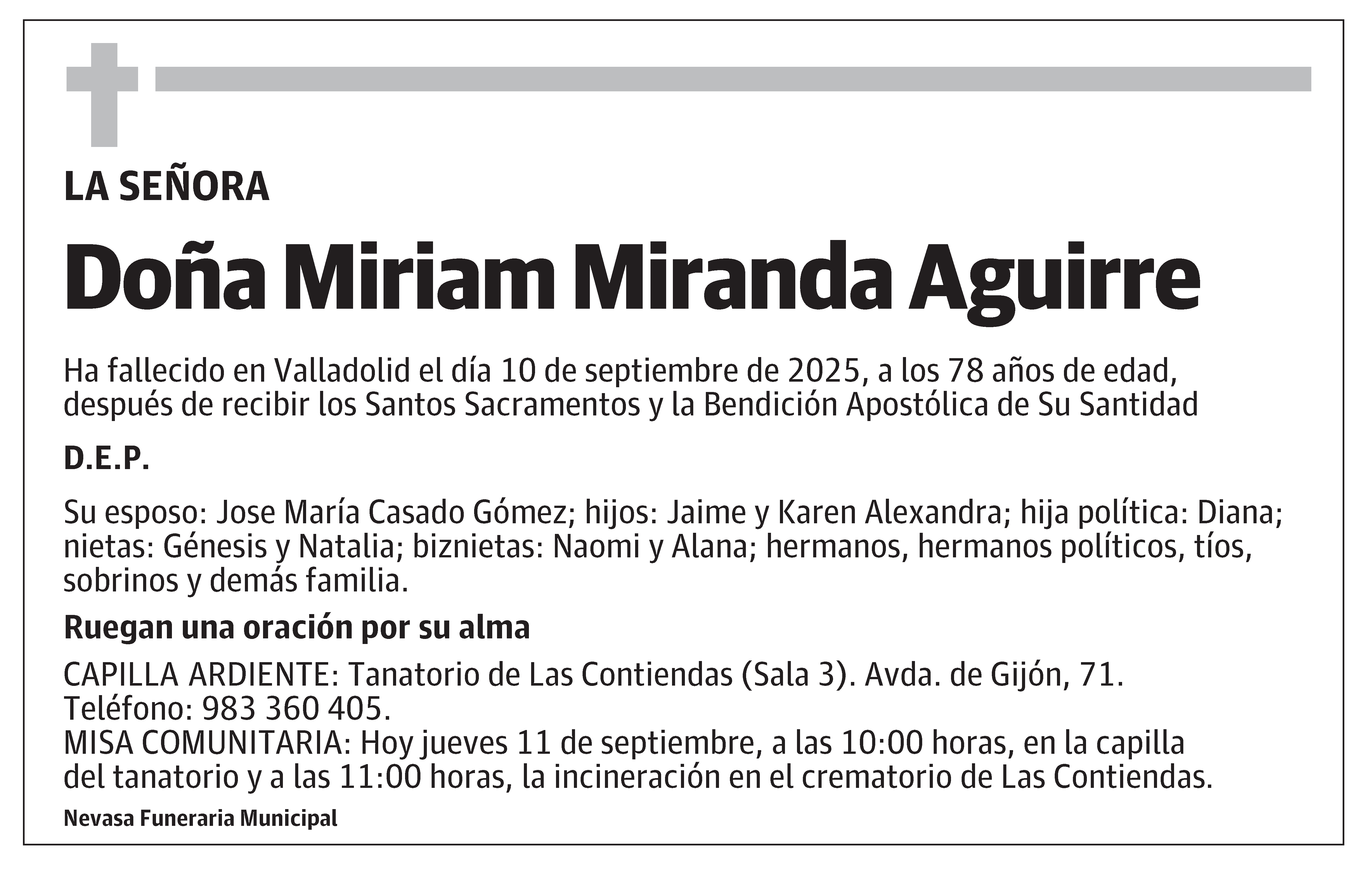 Miriam Miranda Aguirre