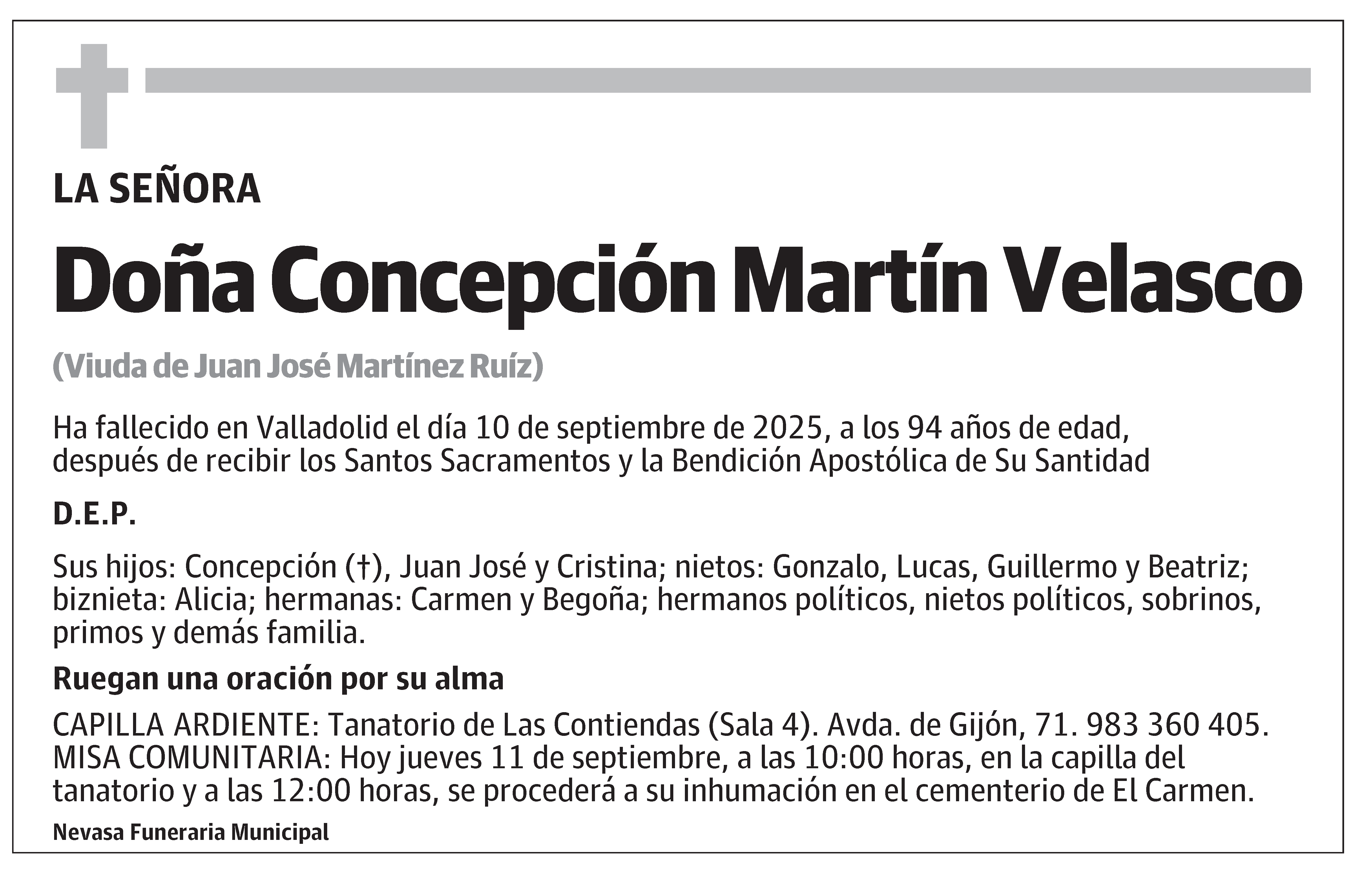 Concepción Martín Velasco