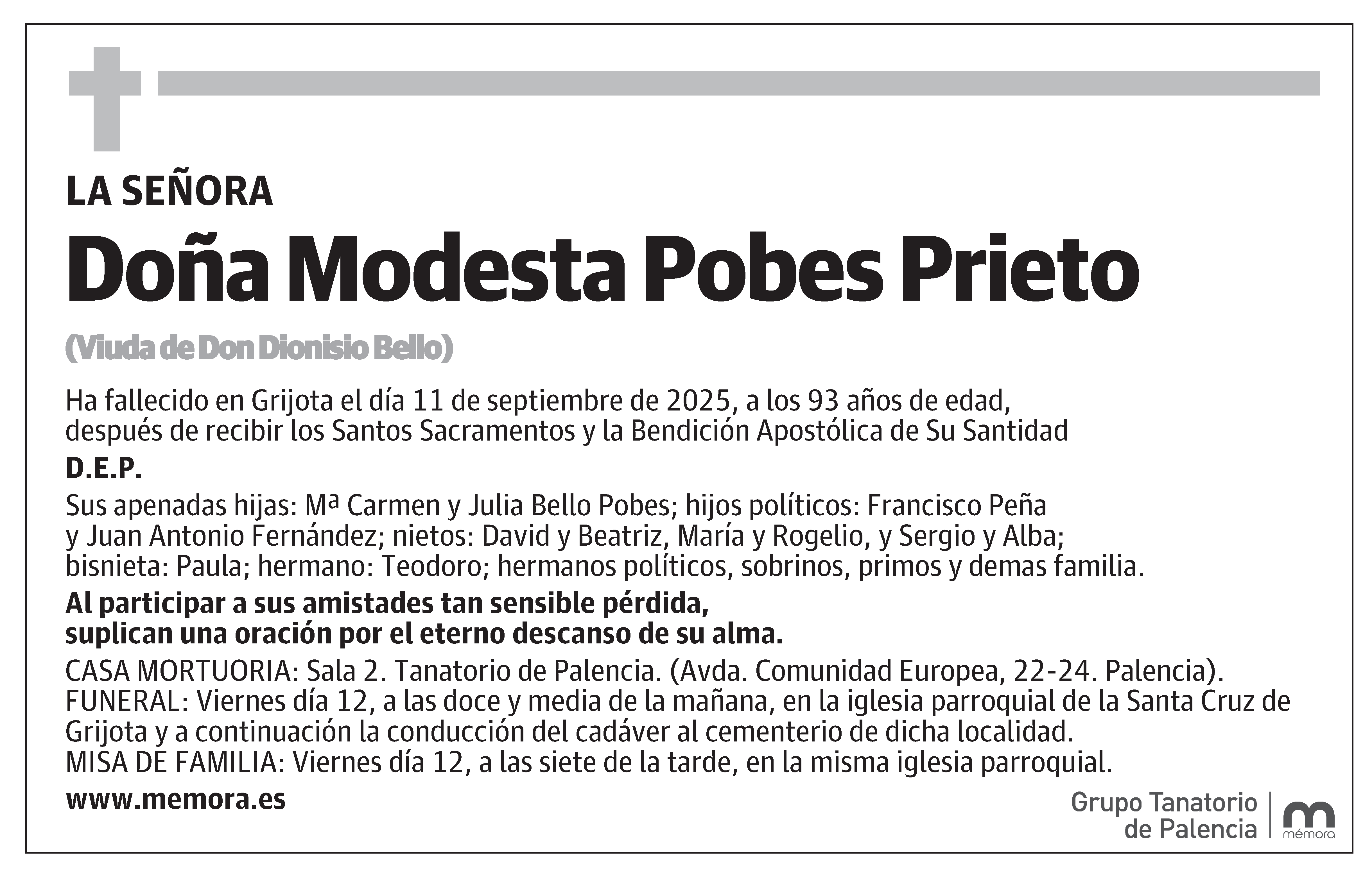 Modesta Pobes Prieto