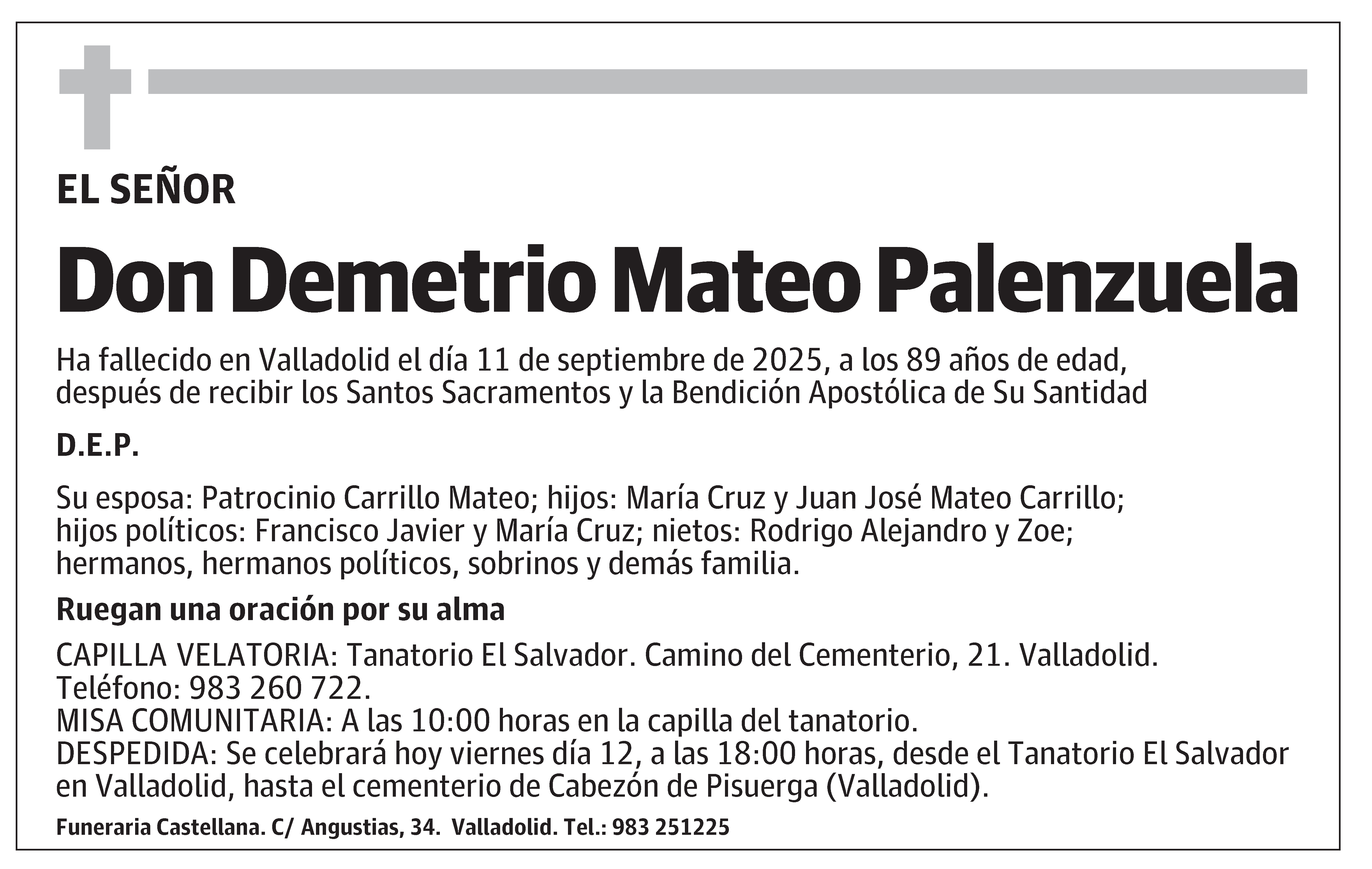 Demetrio Mateo Palenzuela