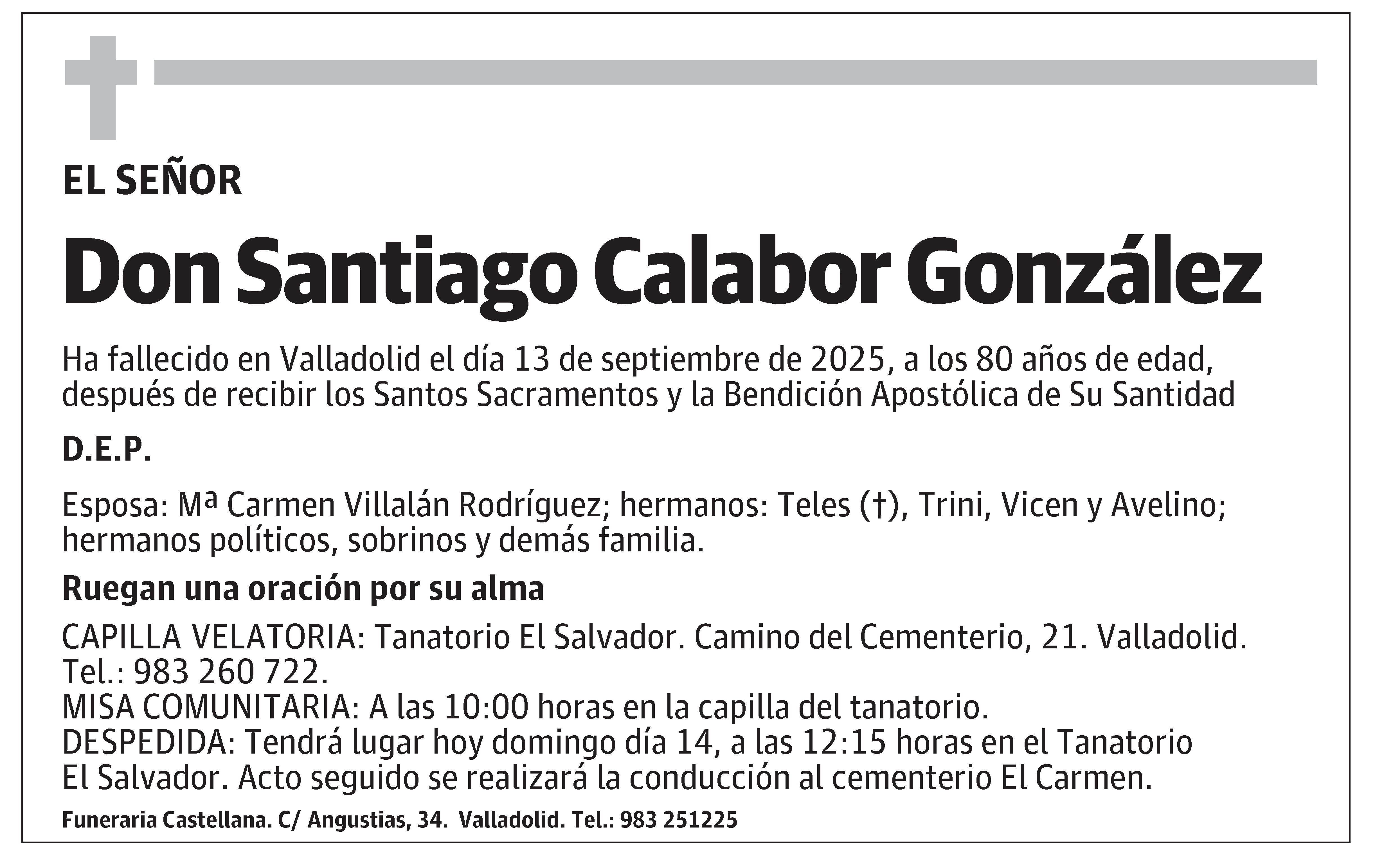 Santiago Calabor González