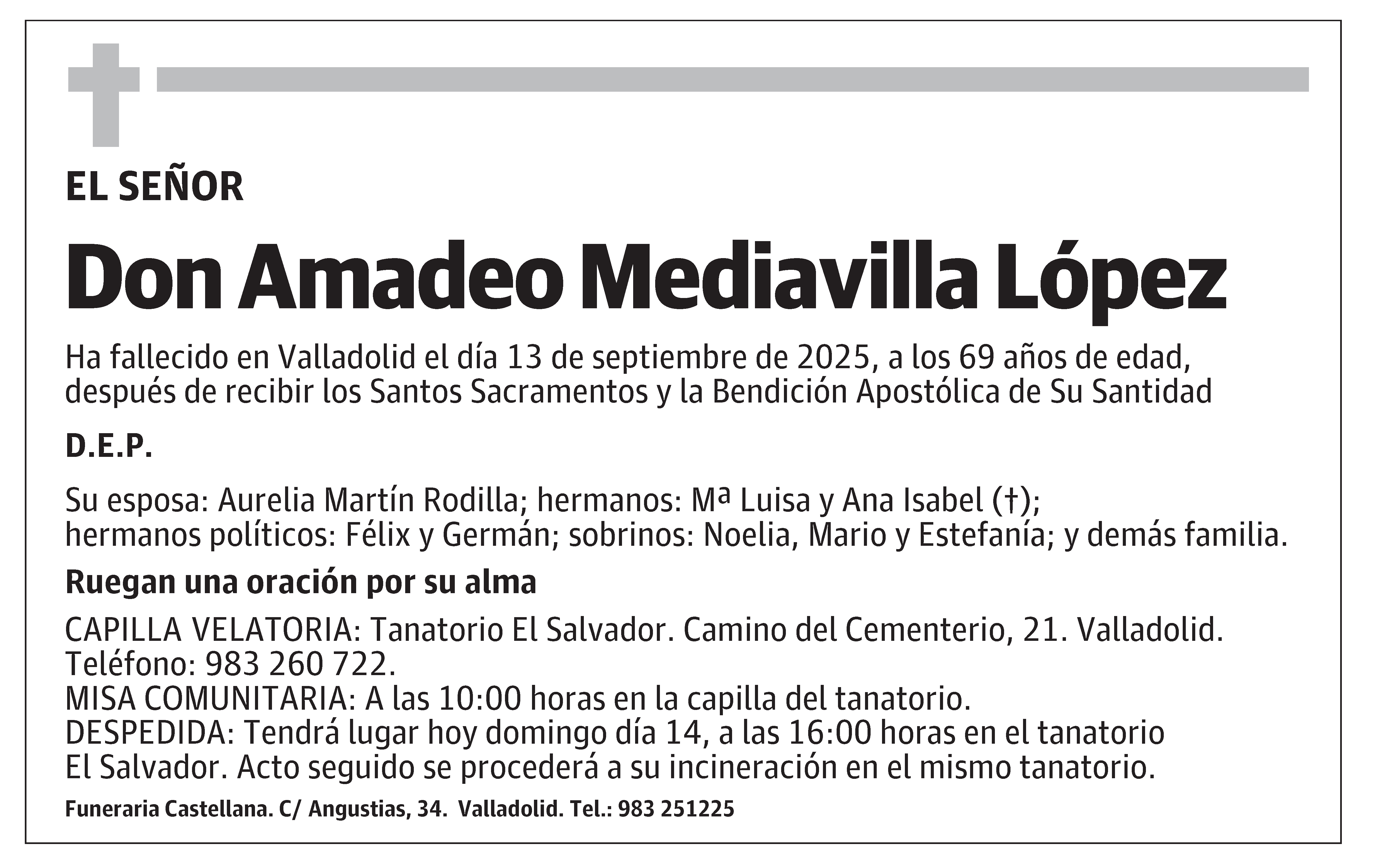 Amadeo Mediavilla López