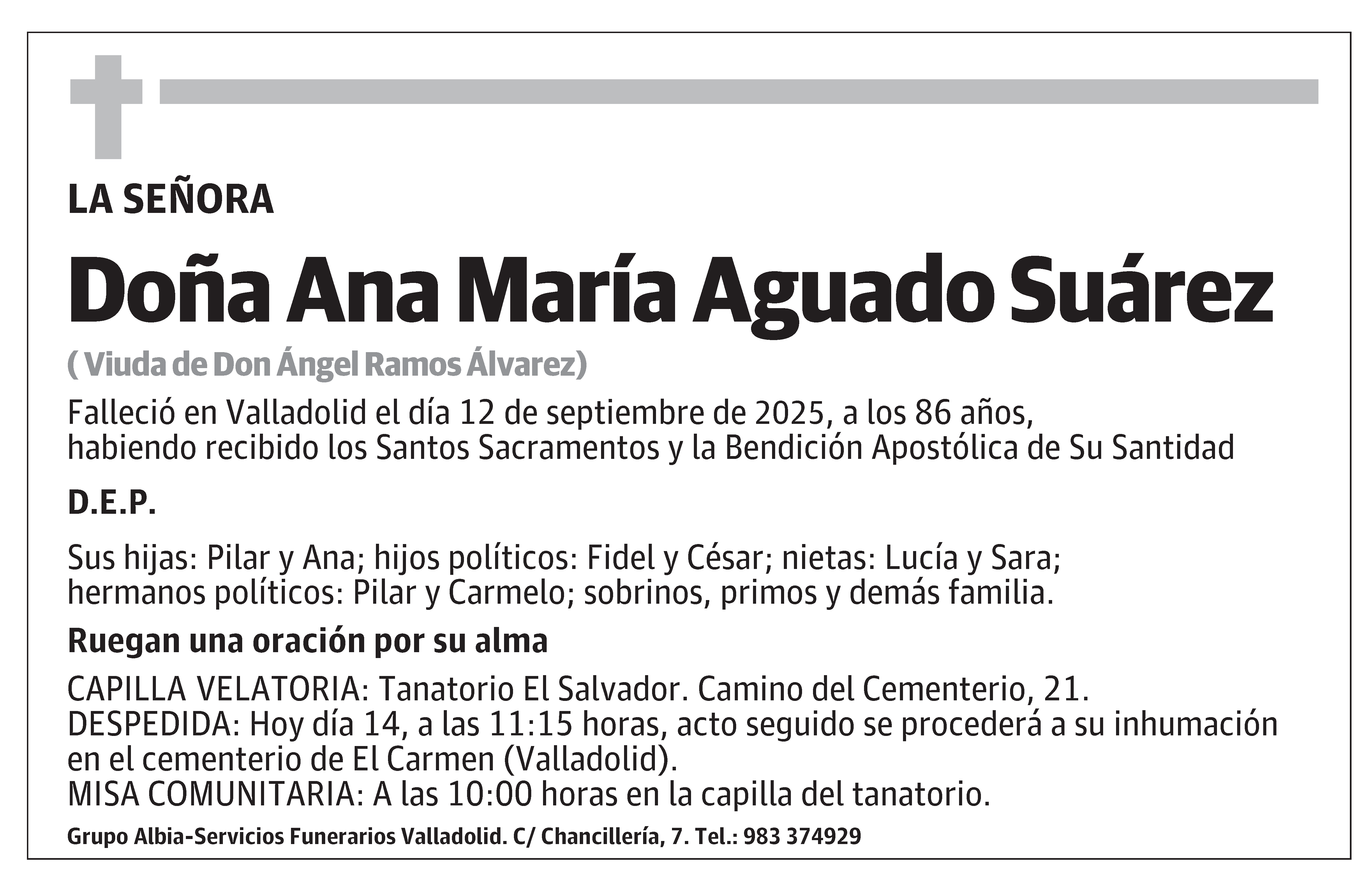 Ana María Aguado Suárez