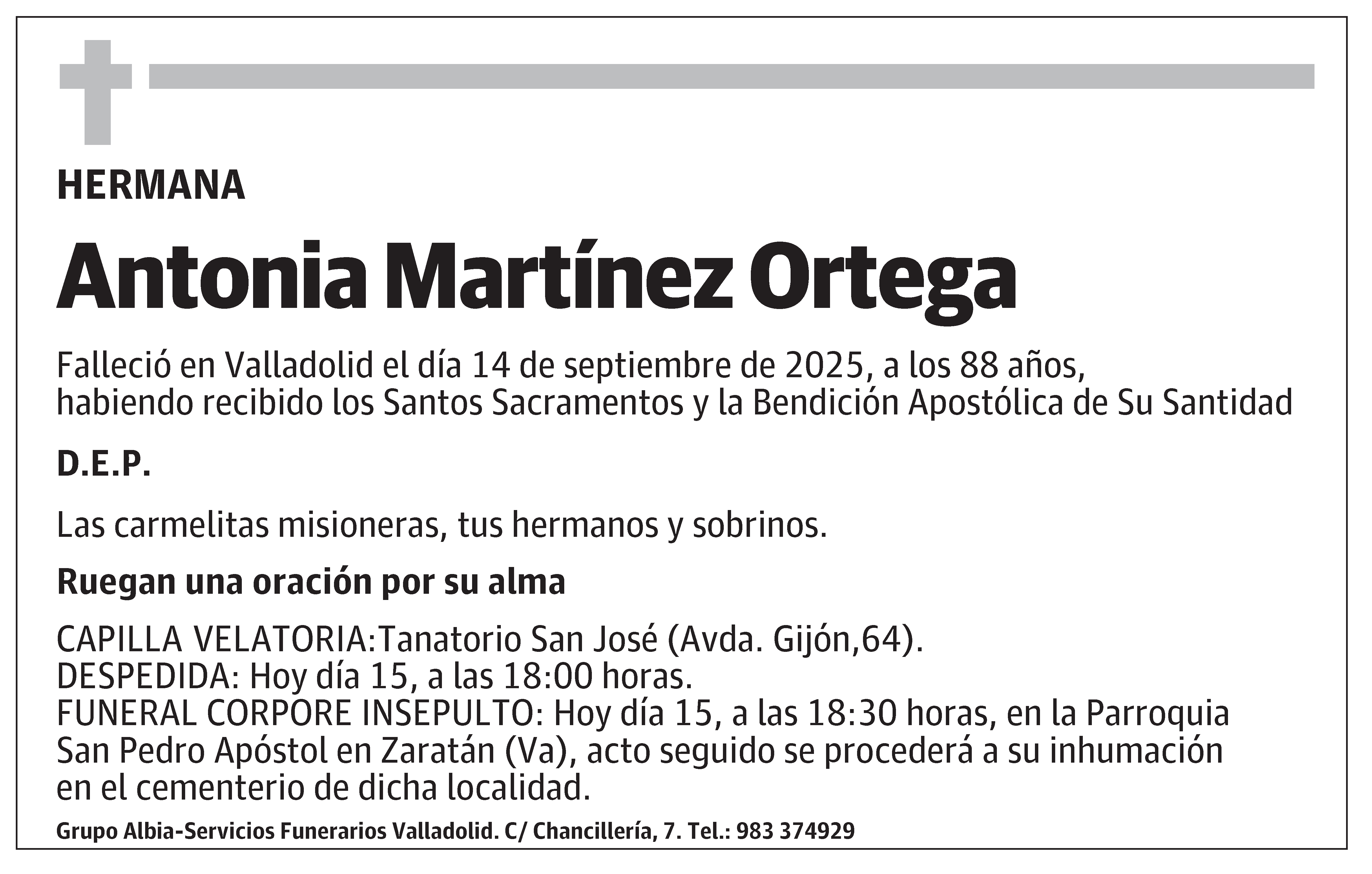 Antonia Martínez Ortega