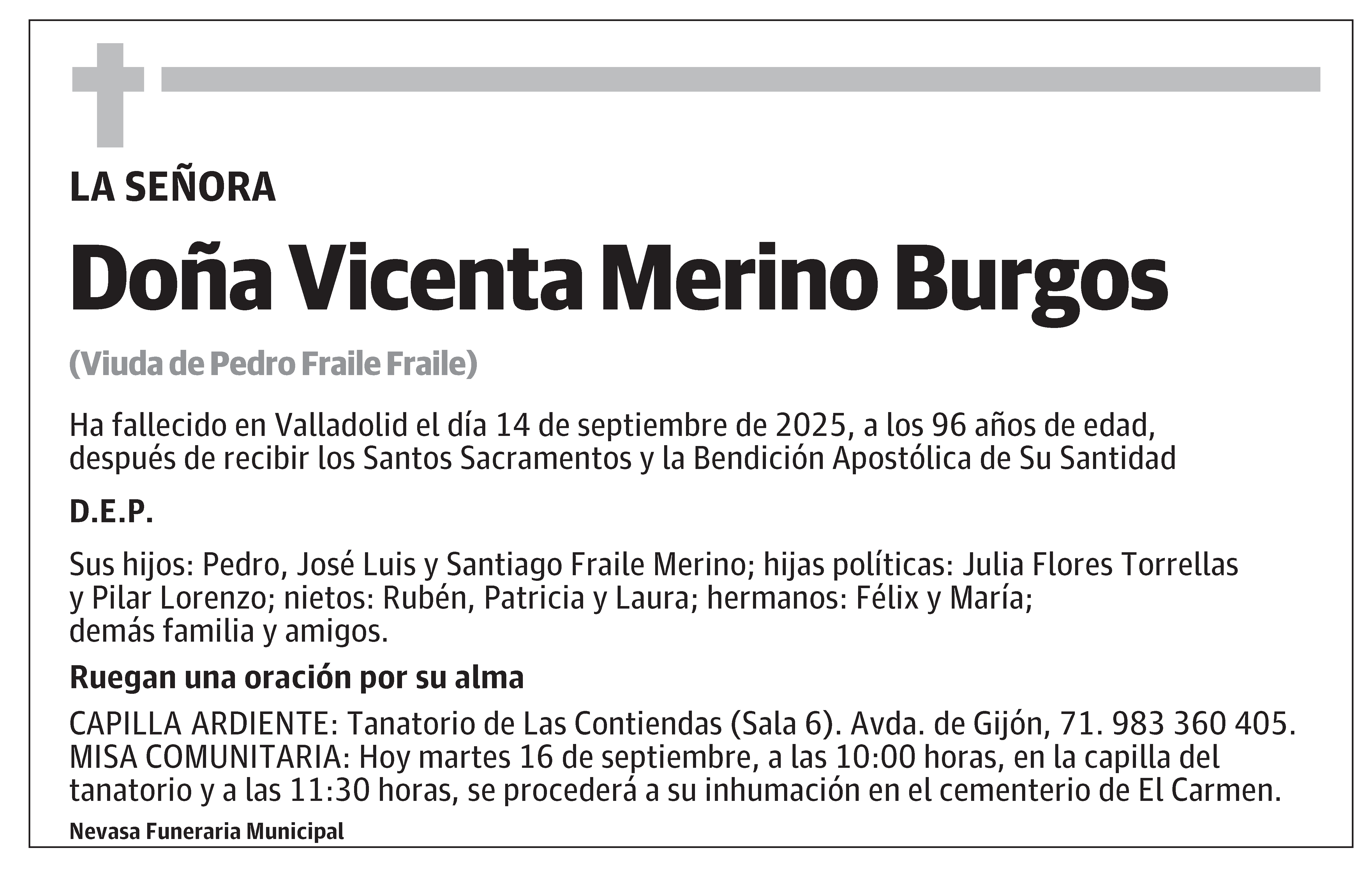 Vicenta Merino Burgos