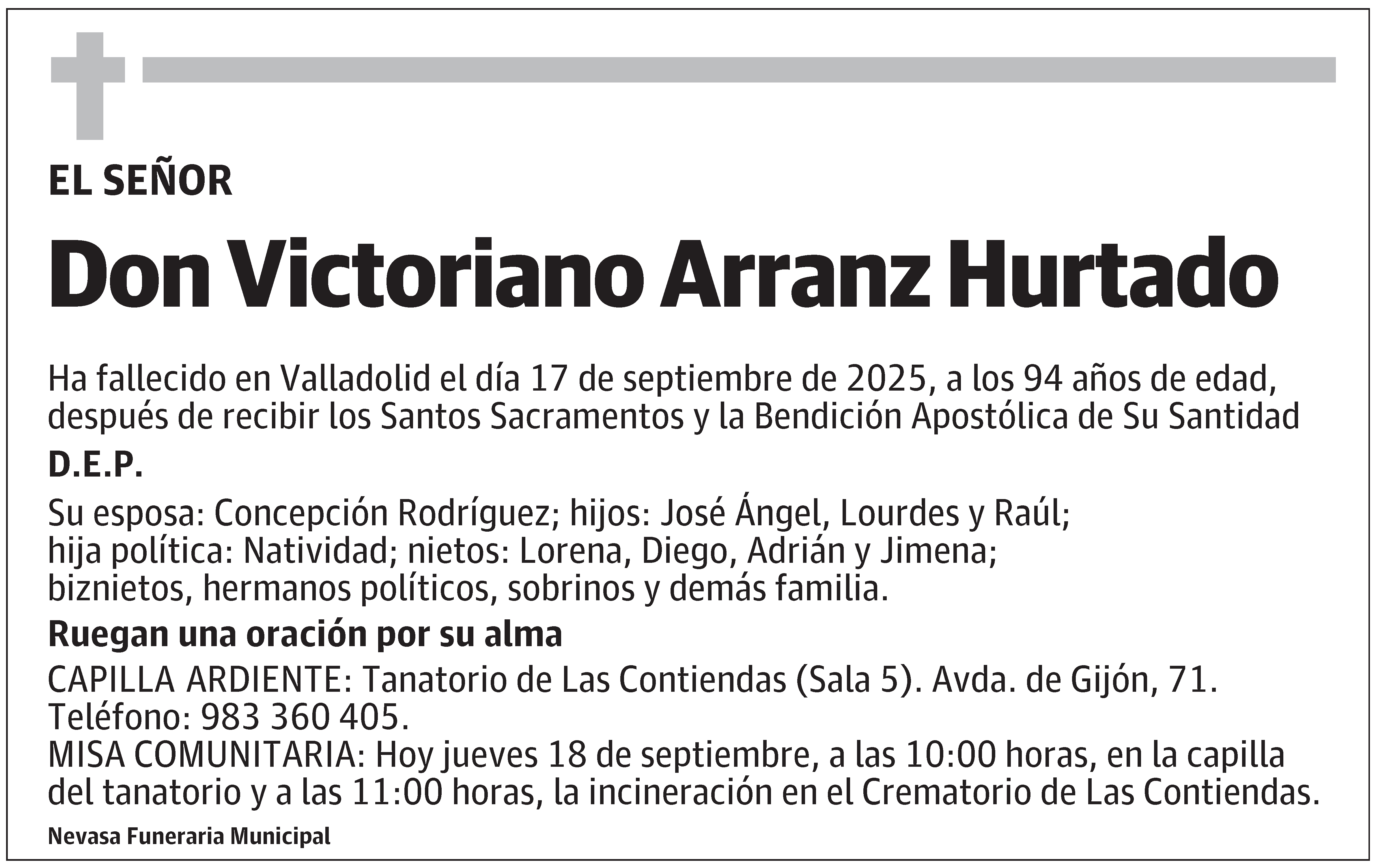Victoriano Arranz Hurtado