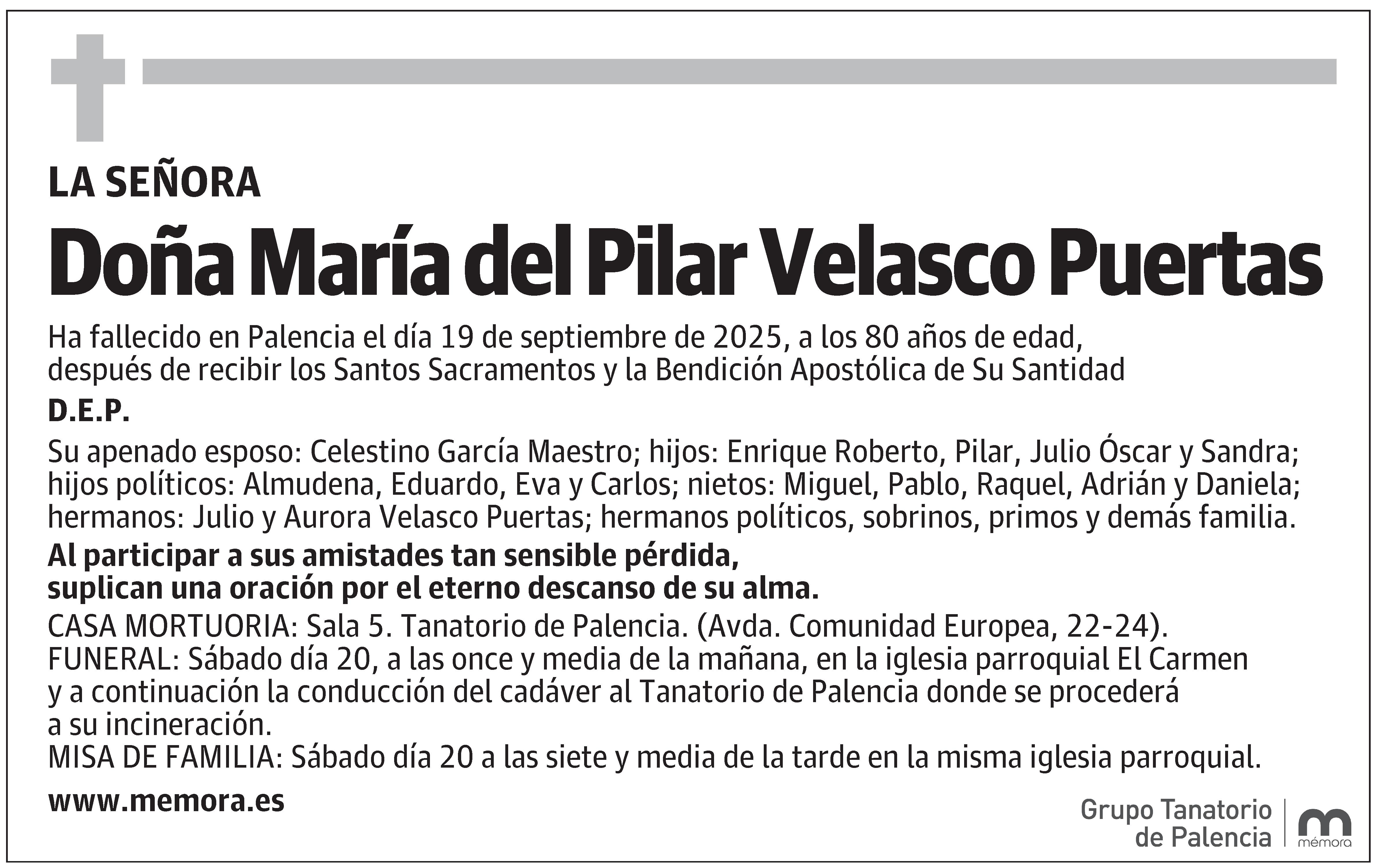 María del Pilar Velasco Puertas