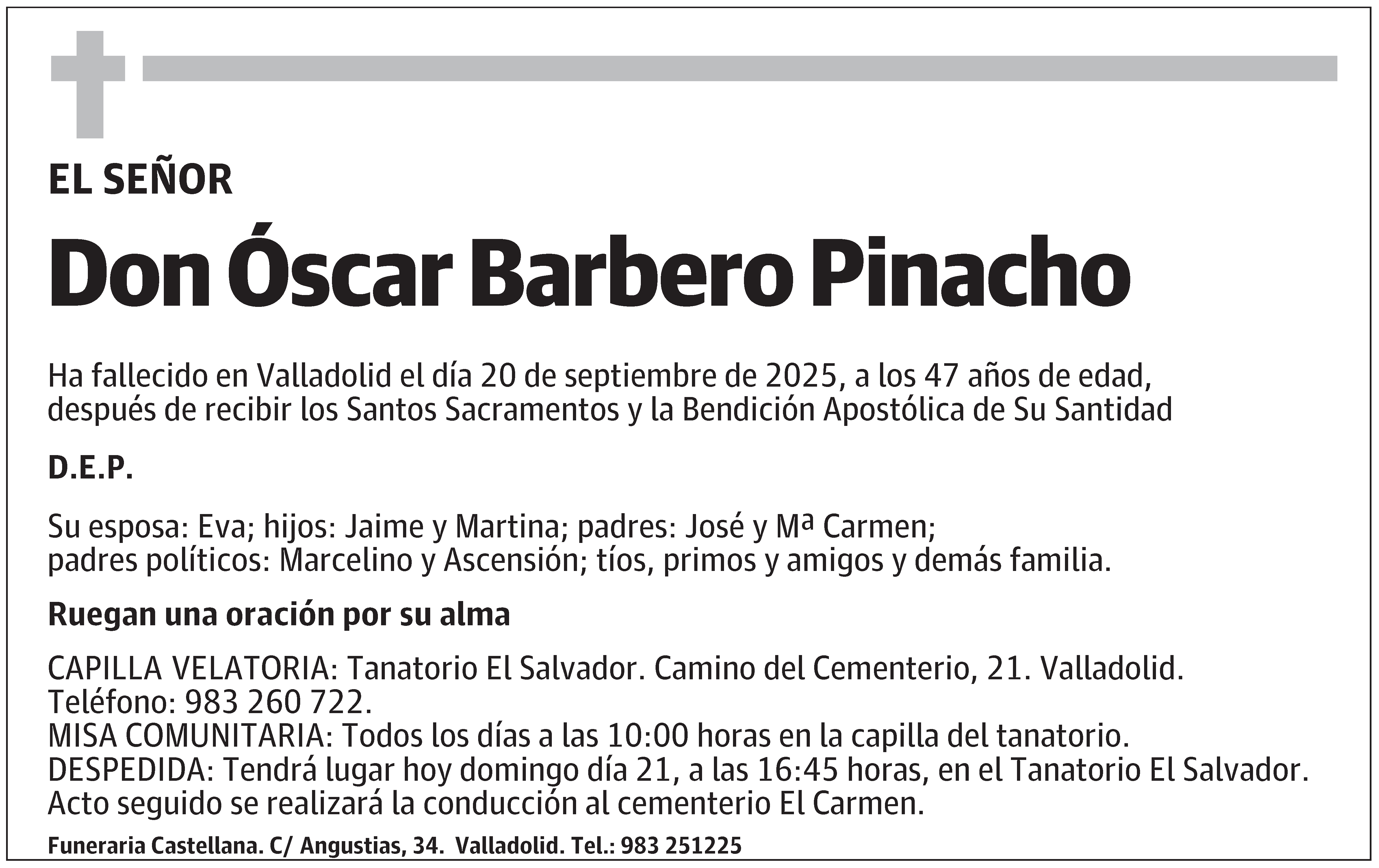Óscar Barbero Pinacho