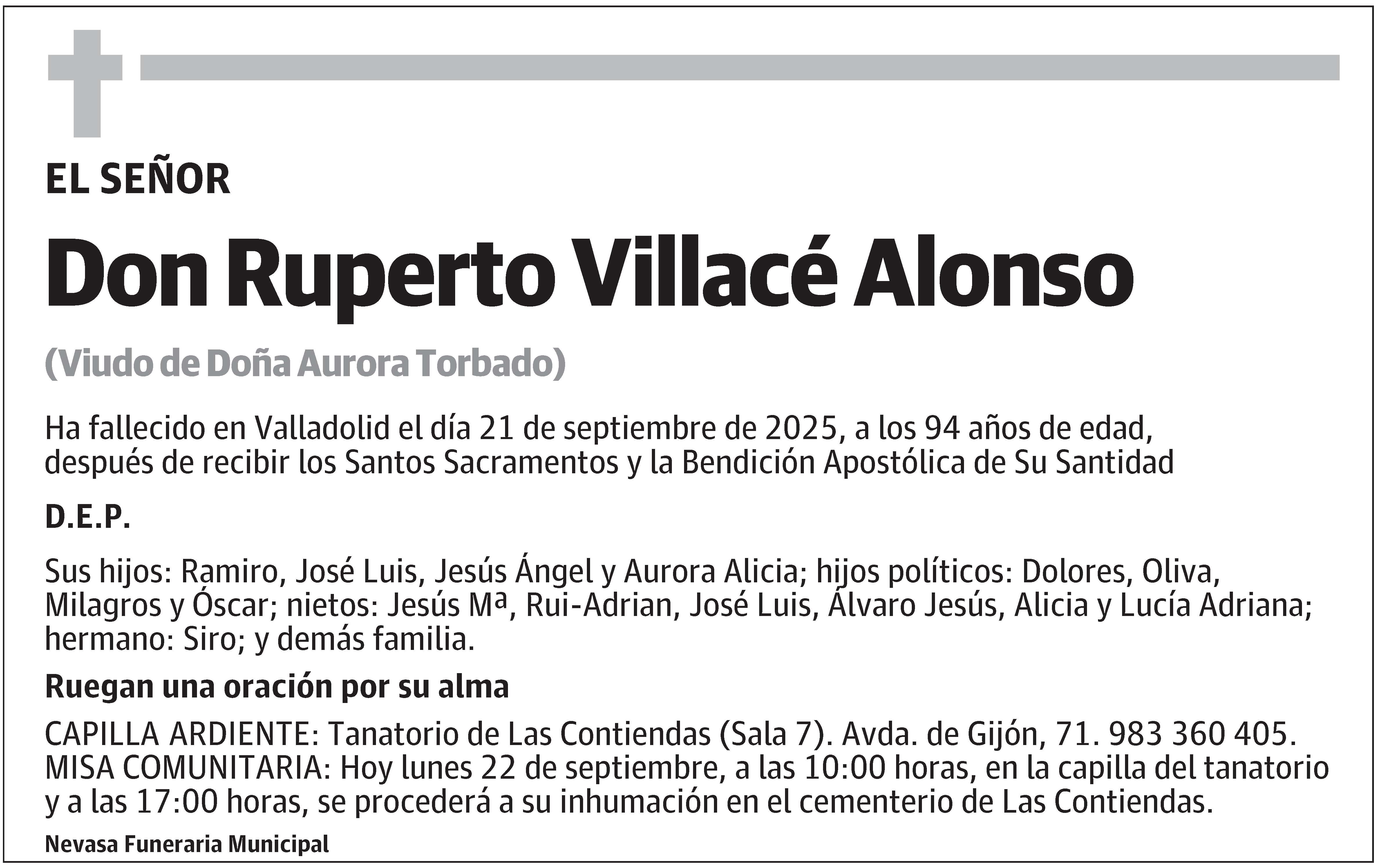 Ruperto Villacé Alonso