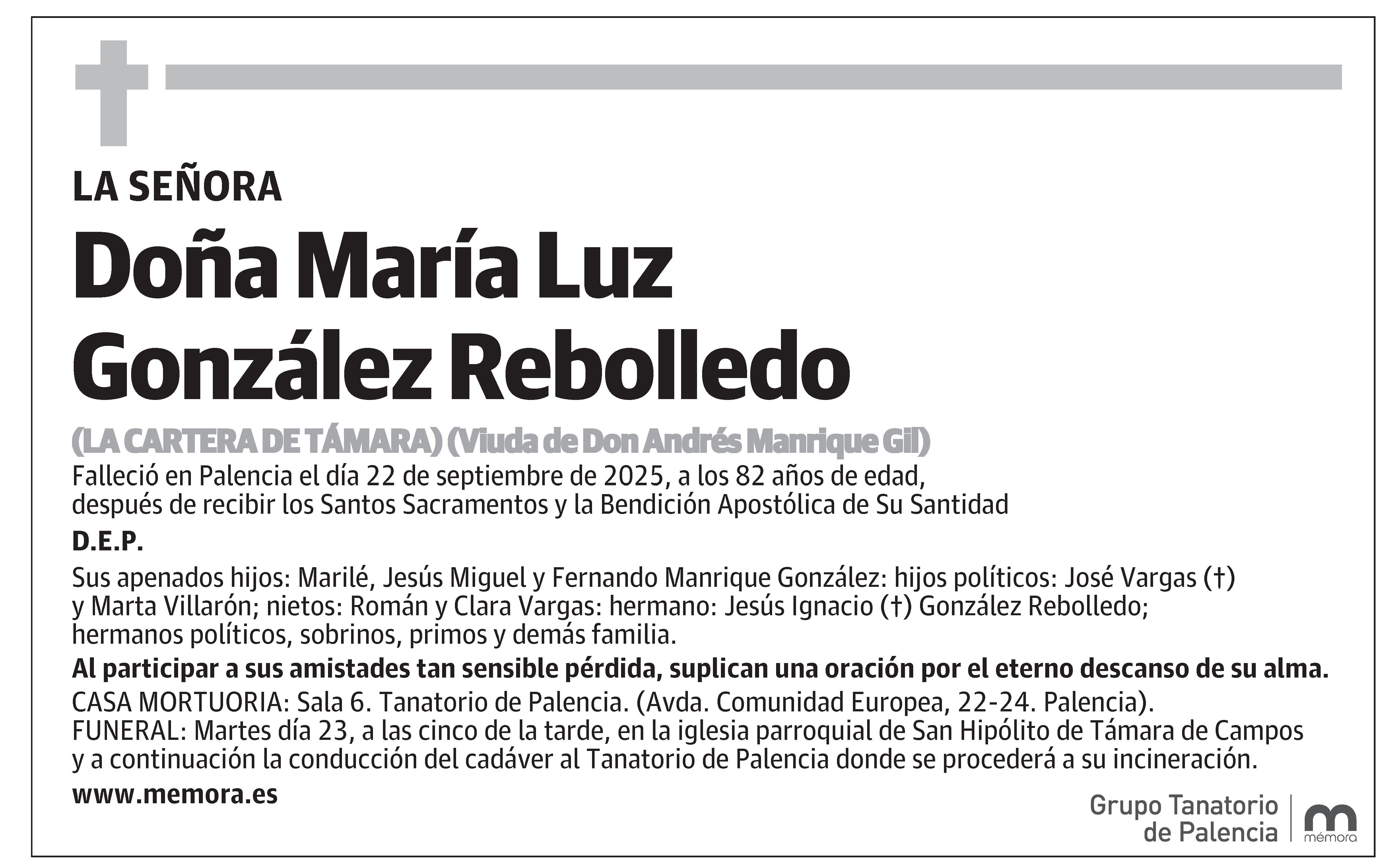 María Luz González Rebolledo