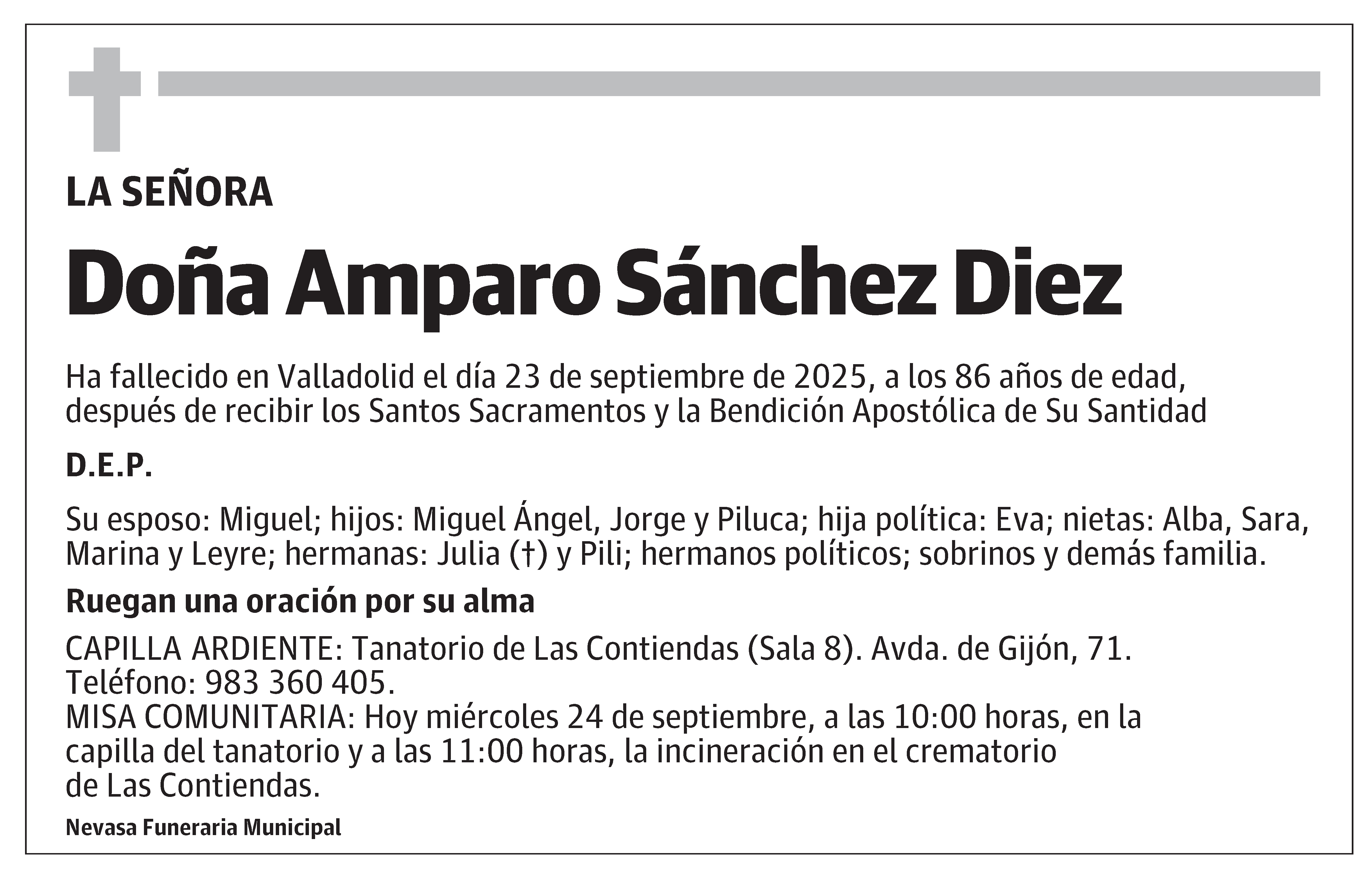 Amparo Sánchez Diez