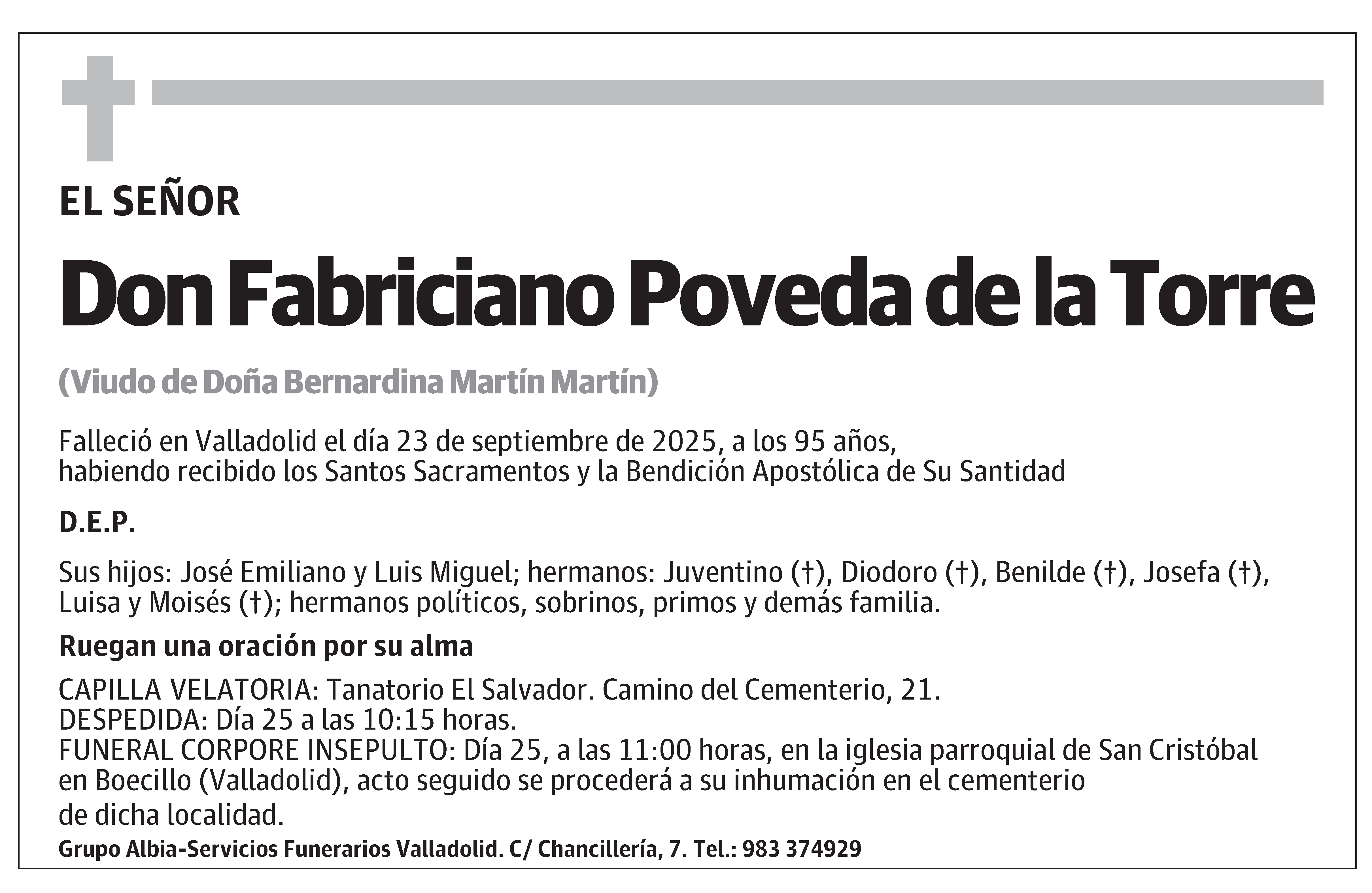 Fabriciano Poveda de la Torre