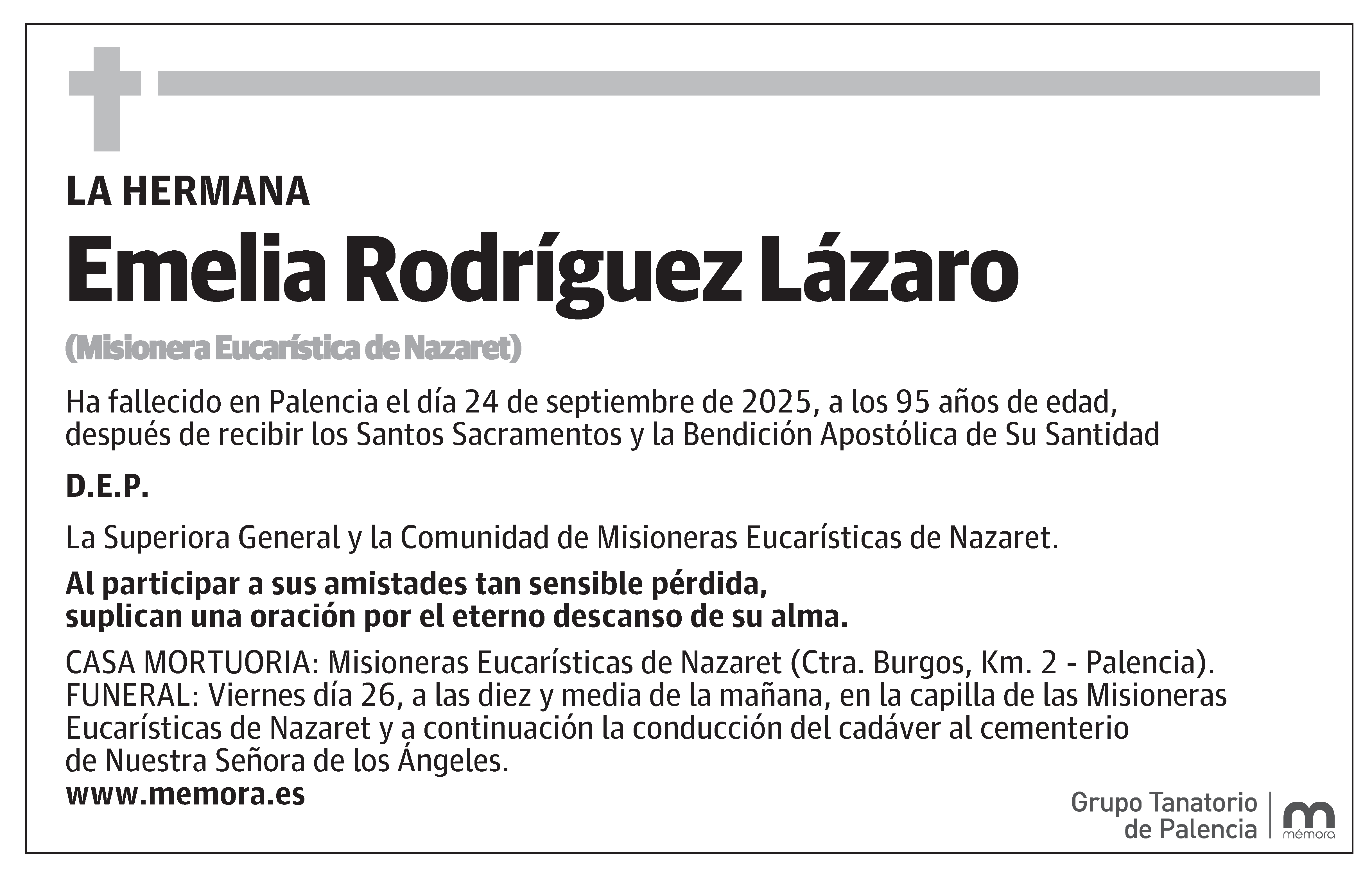Emelia Rodríguez Lázaro