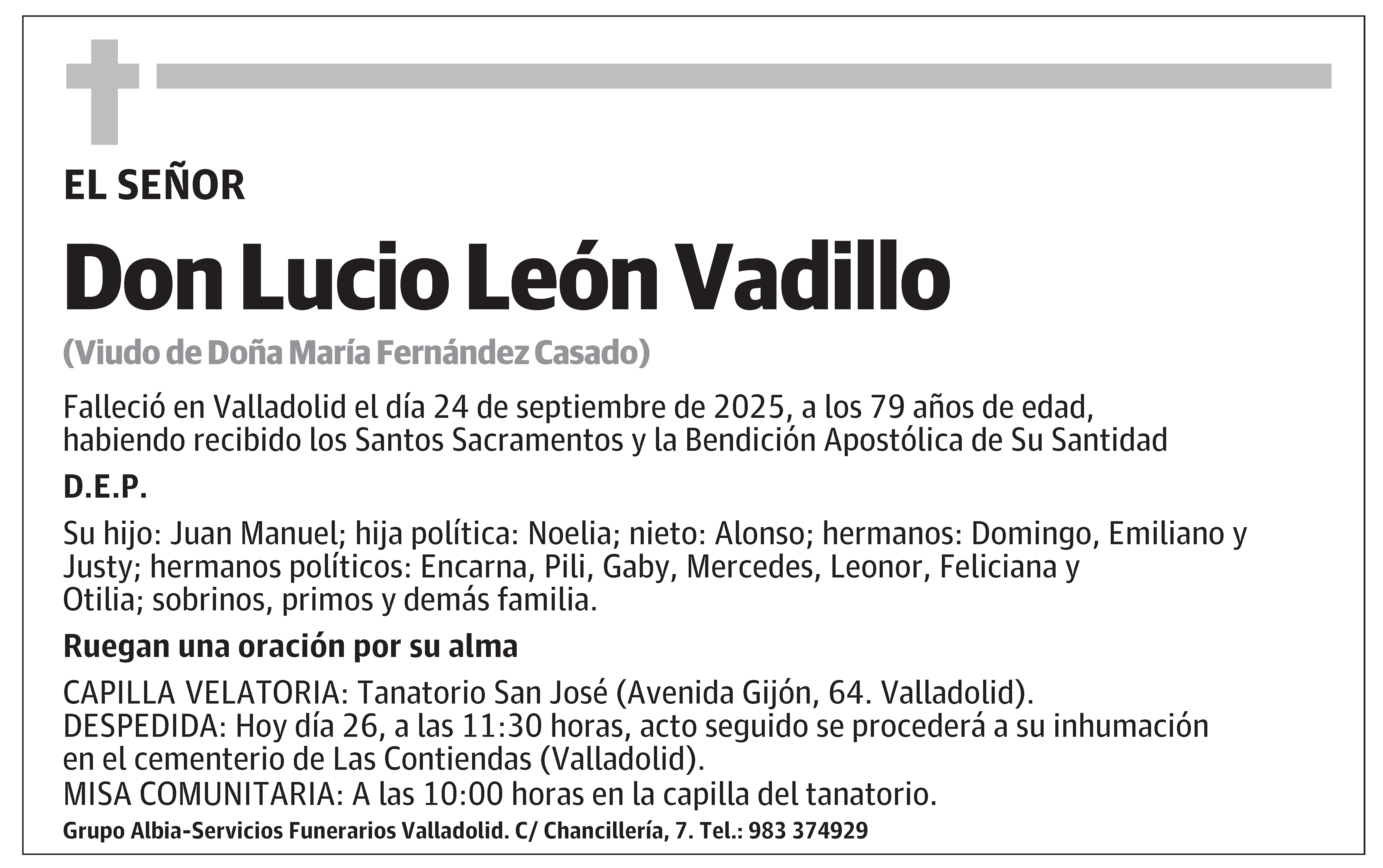 Lucio León Vadillo