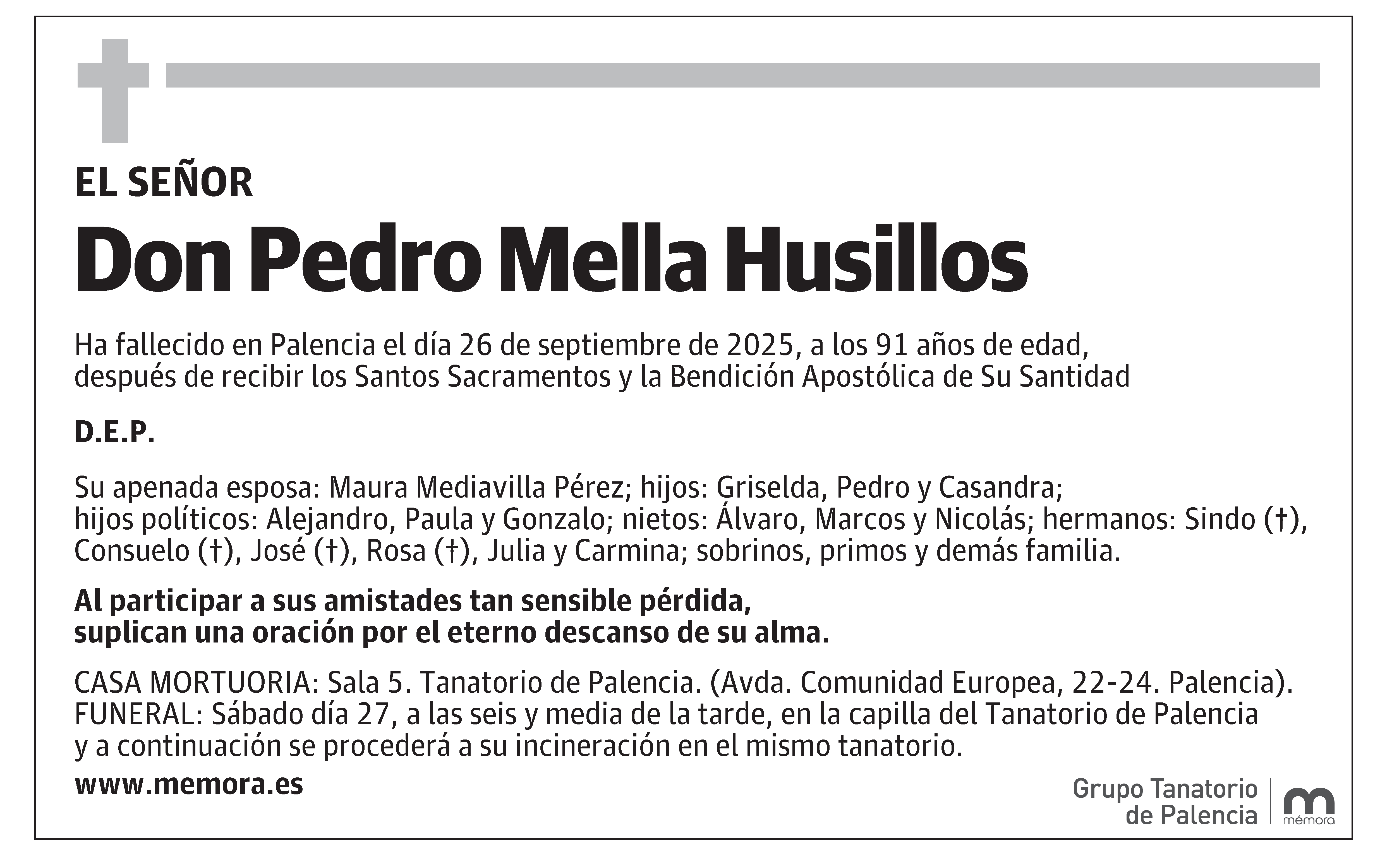 Pedro Mella Husillos