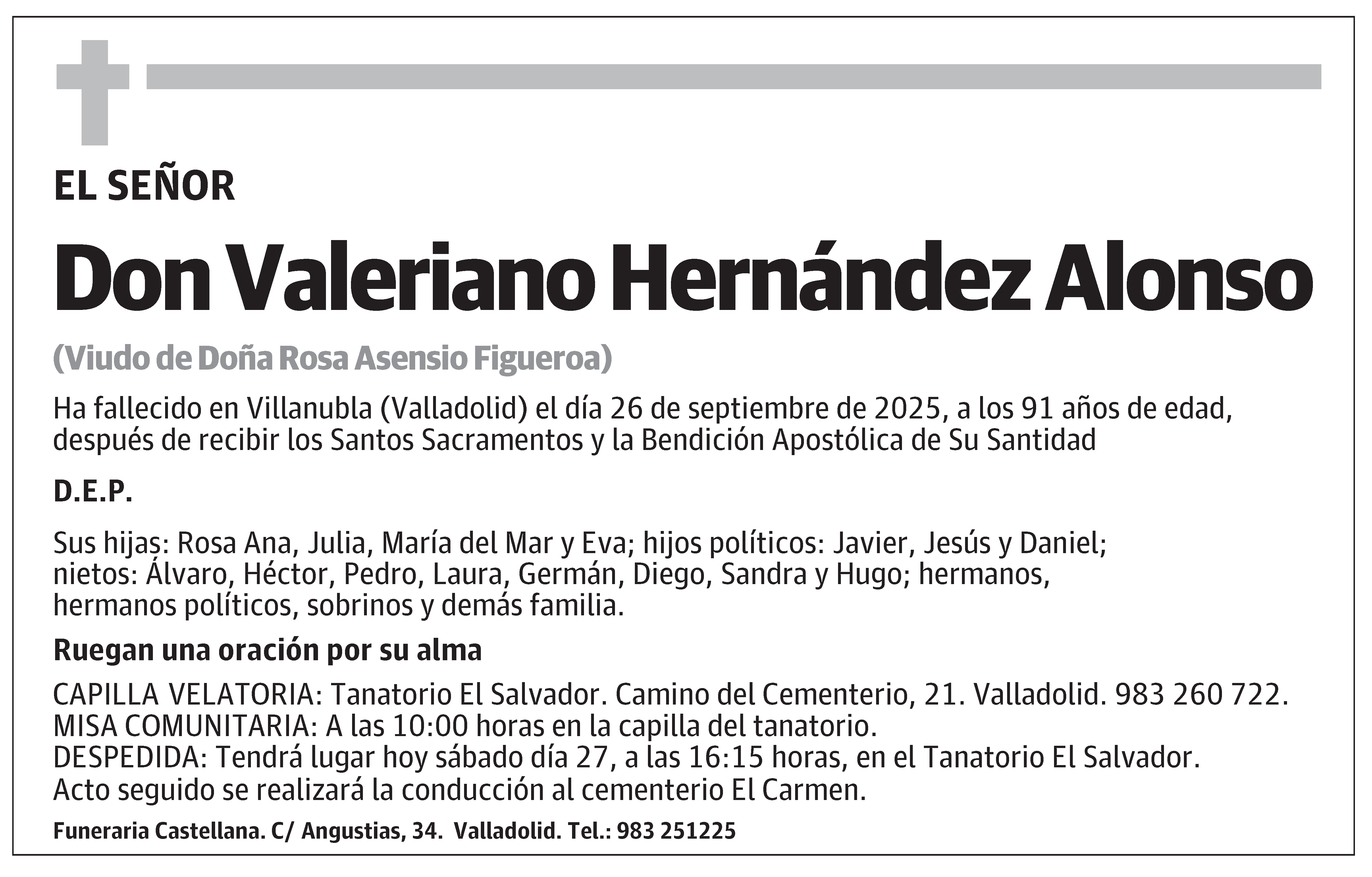 Valeriano Hernández Alonso