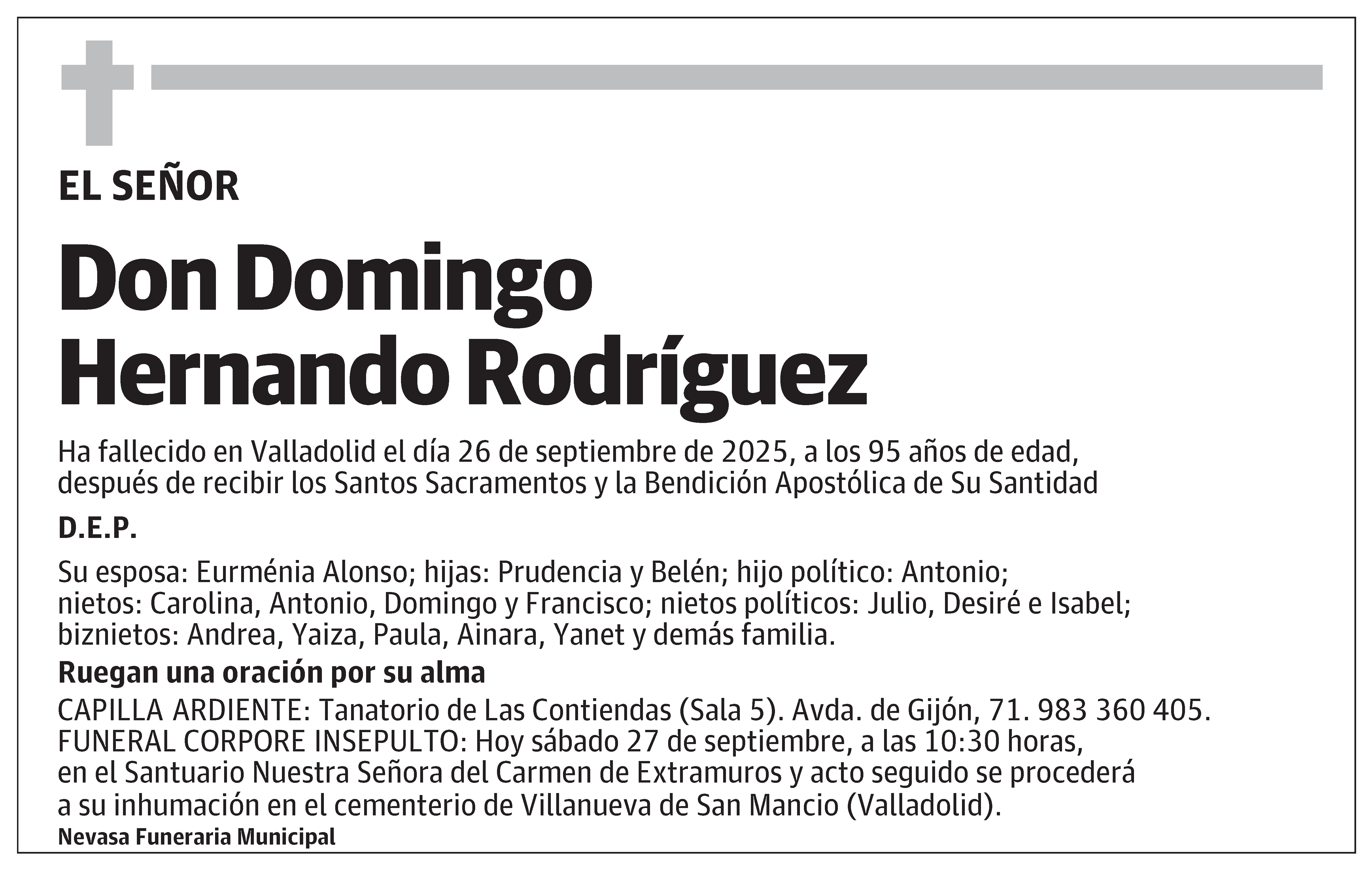 Domingo Hernando Rodríguez