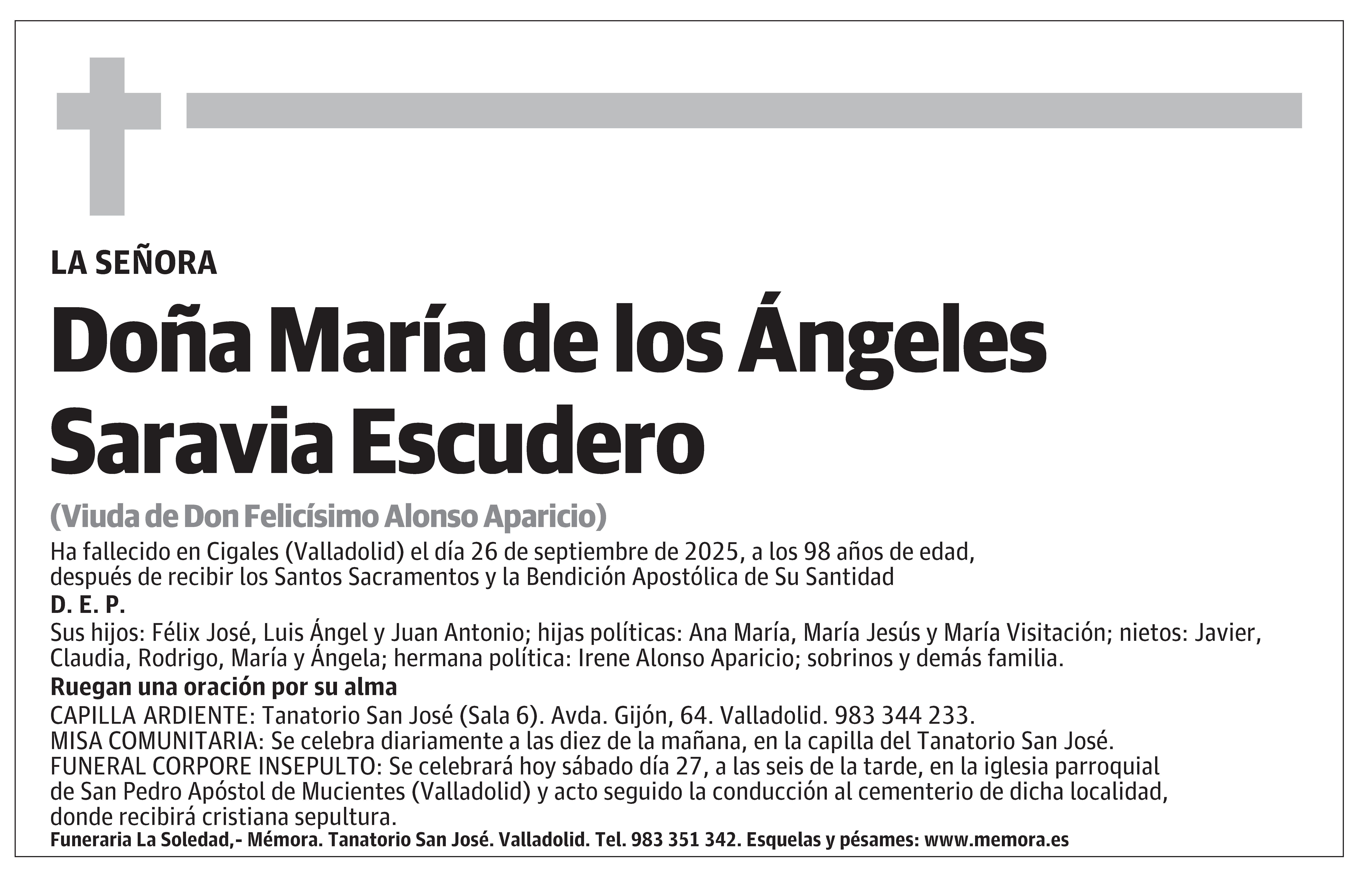 María de los Ángeles Saravia Escudero