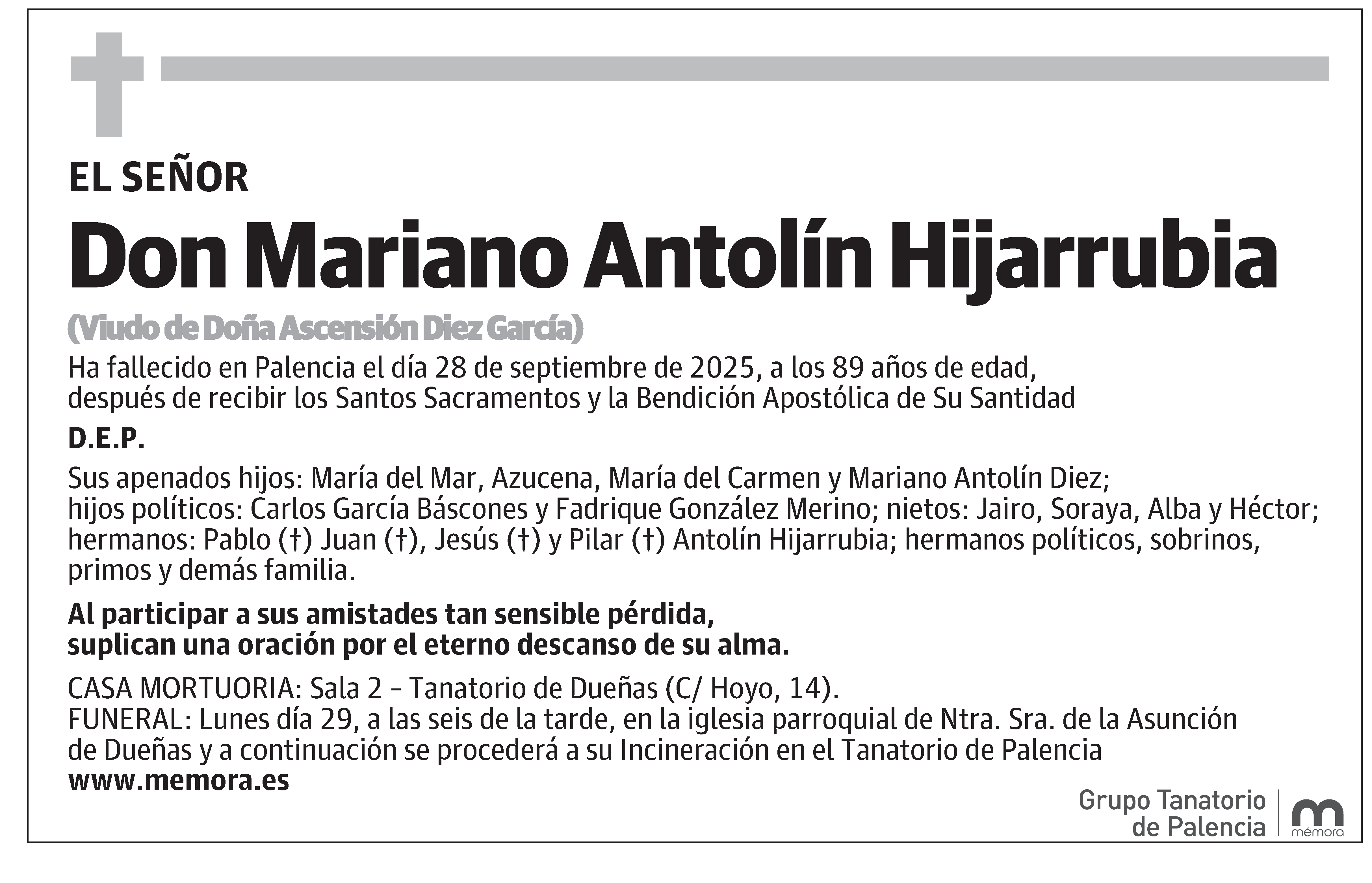 Mariano Antolín Hijarrubia